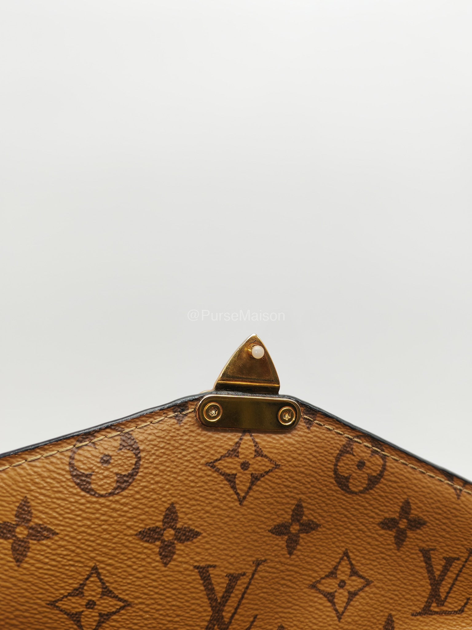 Louis Vuitton Pochette Metis in Monogram Reverse Canvas (Date Code: DR2117) | Purse Maison Luxury Bags Shop
