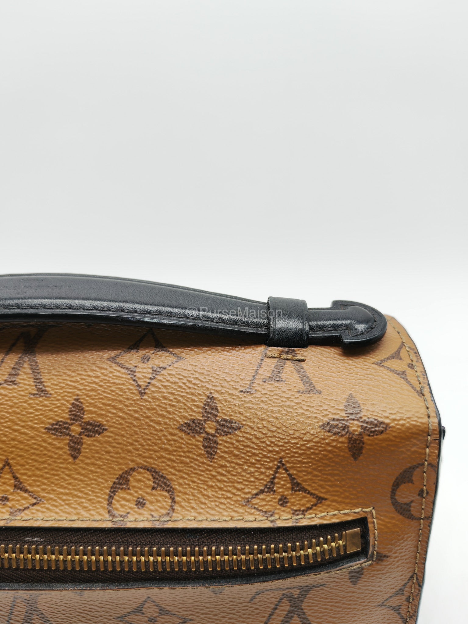 Louis Vuitton Pochette Metis in Monogram Reverse Canvas (Date Code: DR2117) | Purse Maison Luxury Bags Shop