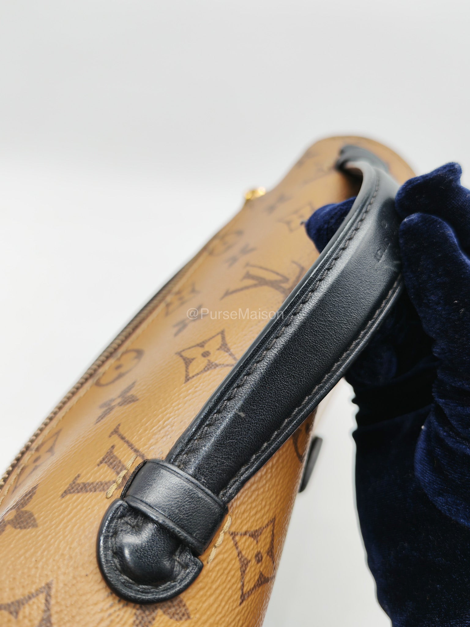 Louis Vuitton Pochette Metis in Monogram Reverse Canvas (Date Code: DR2117) | Purse Maison Luxury Bags Shop