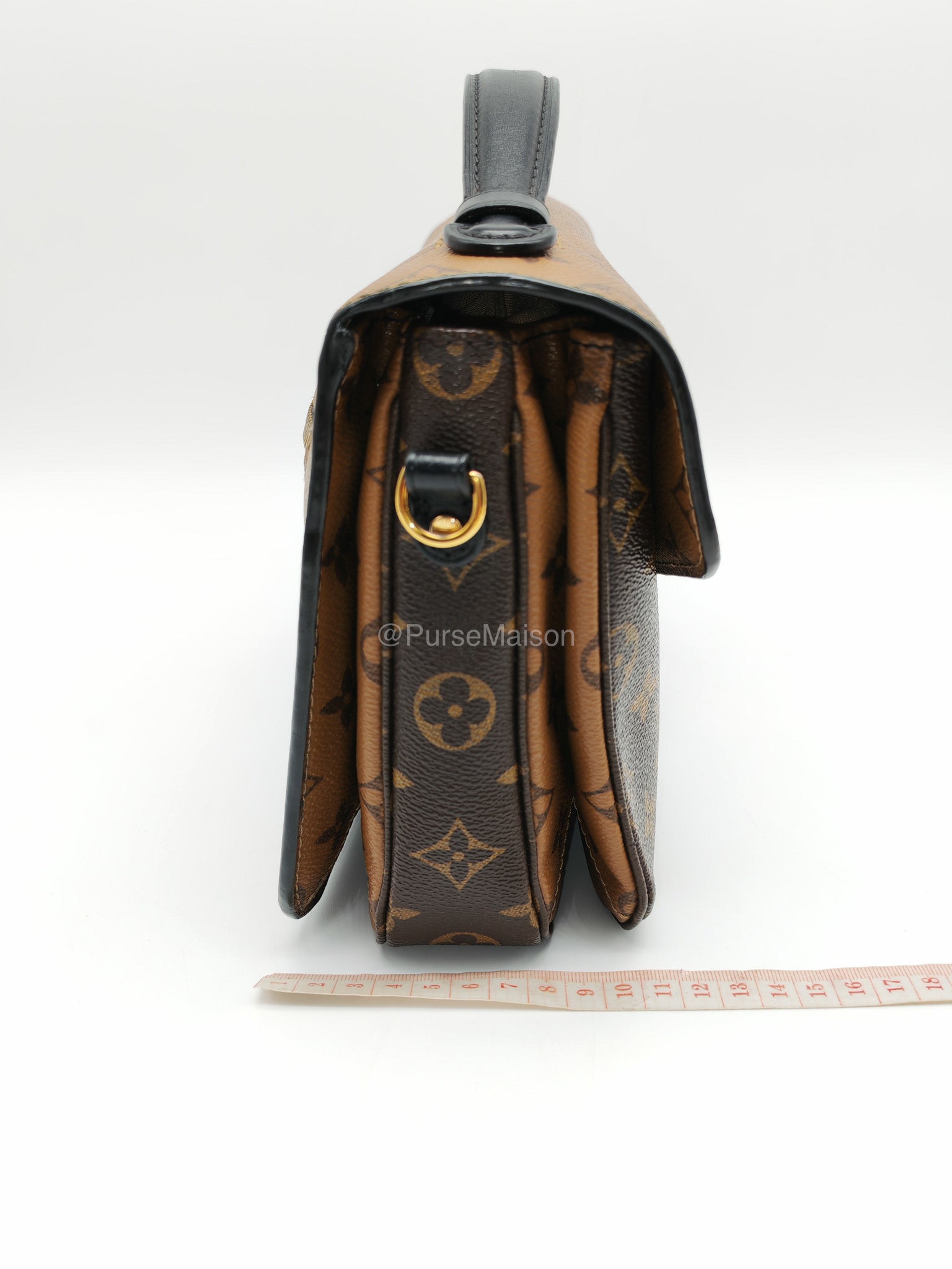 Louis Vuitton Pochette Metis in Monogram Reverse Canvas (Date Code: DR2117) | Purse Maison Luxury Bags Shop