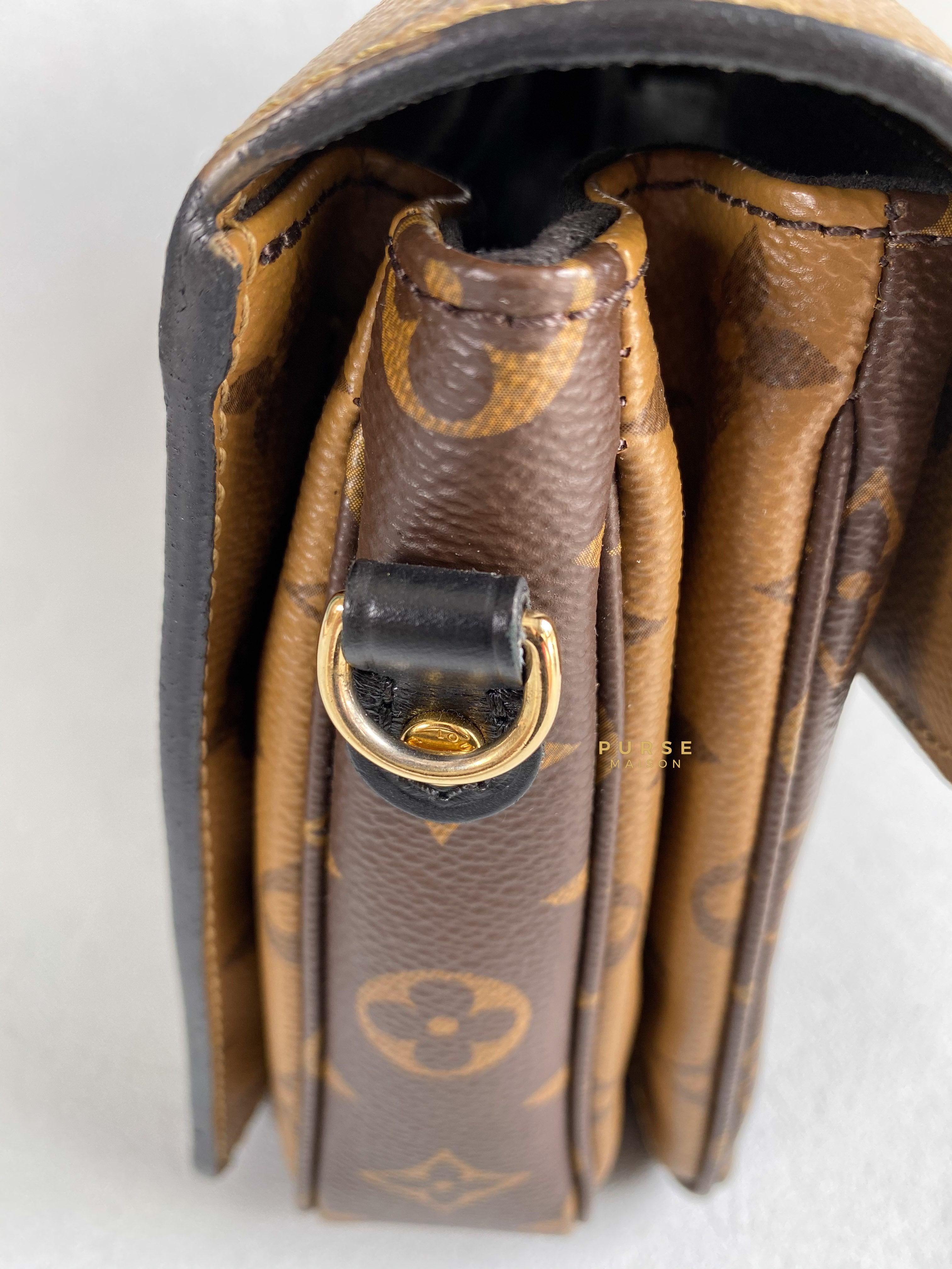 Louis Vuitton Pochette Metis in Reverse Monogram (Date code: DR1179)