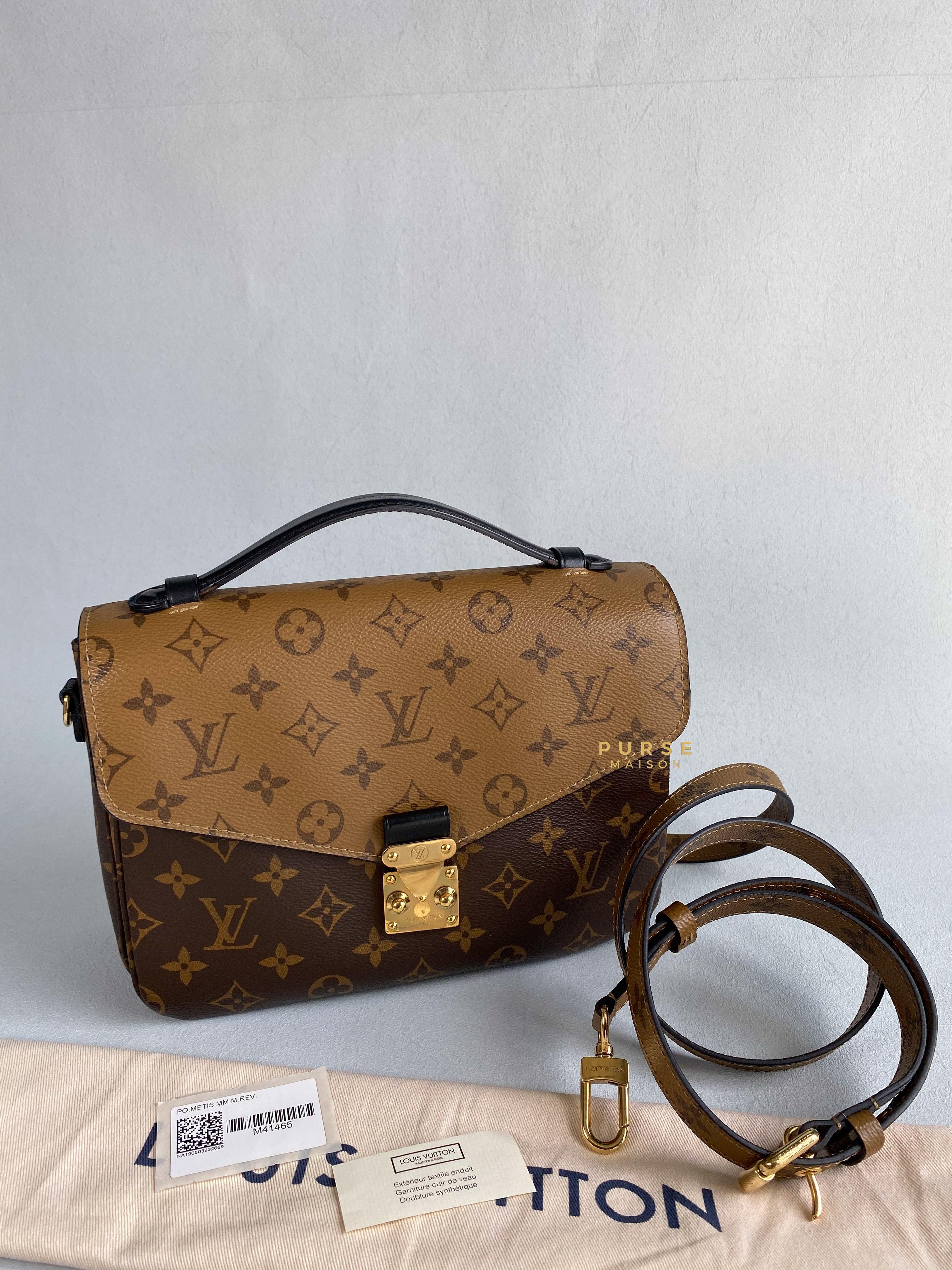 Louis Vuitton Pochette Metis in Reverse Monogram (Date code: DR1179) | Purse Maison Luxury Bags Shop