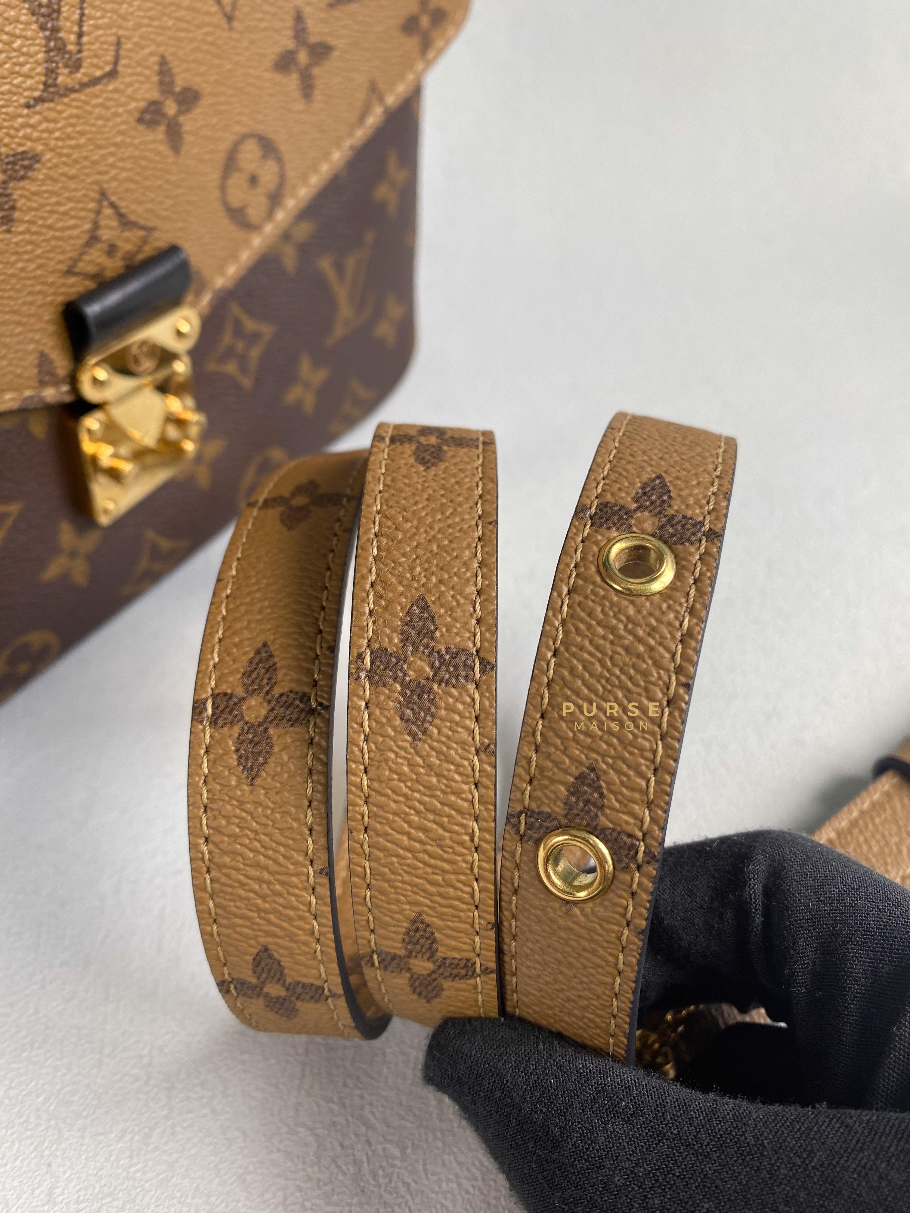 Louis Vuitton Pochette Metis in Reverse Monogram (Date code: SR2240)