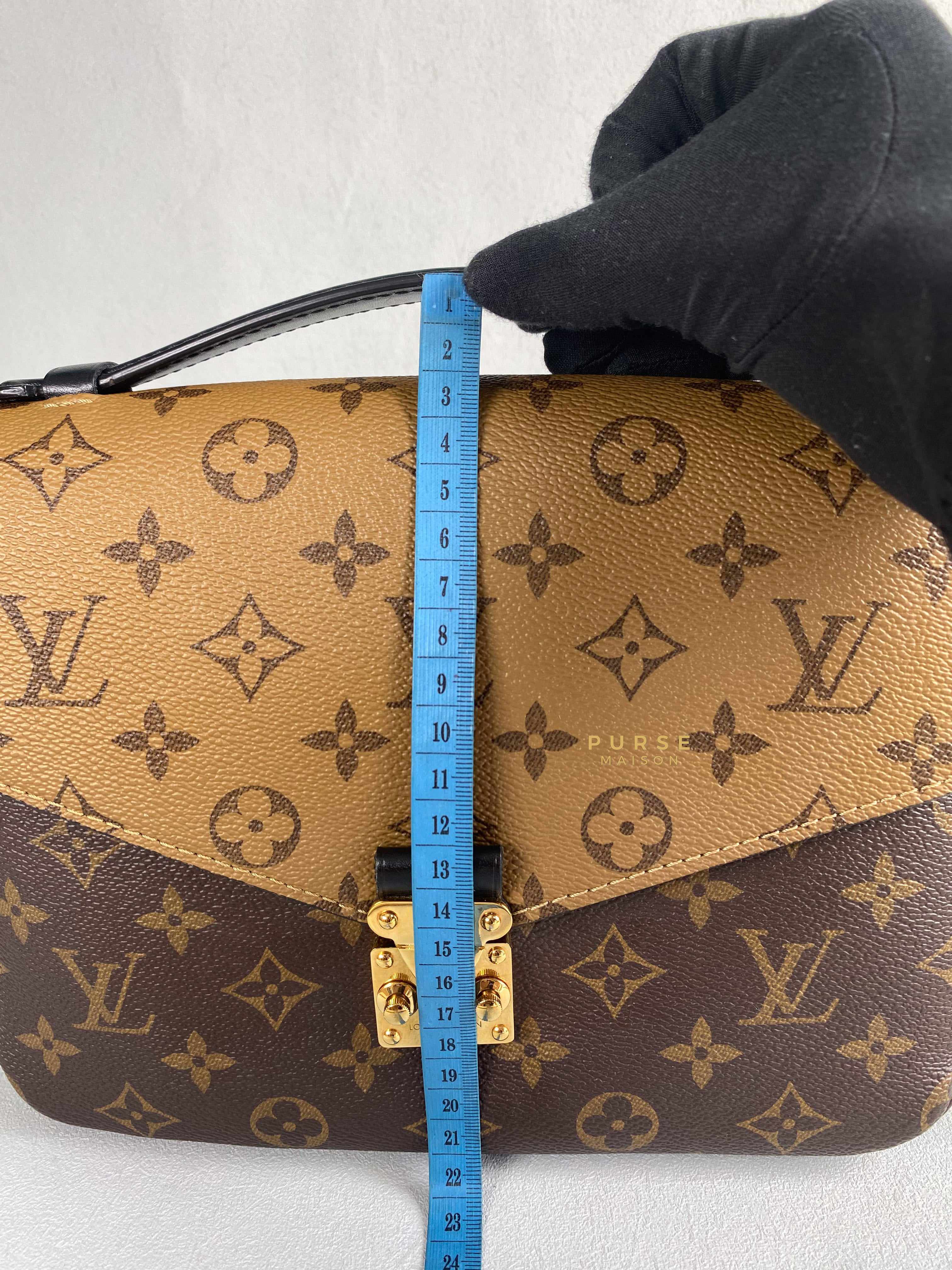 Louis Vuitton Pochette Metis in Reverse Monogram (Date code: SR2240)