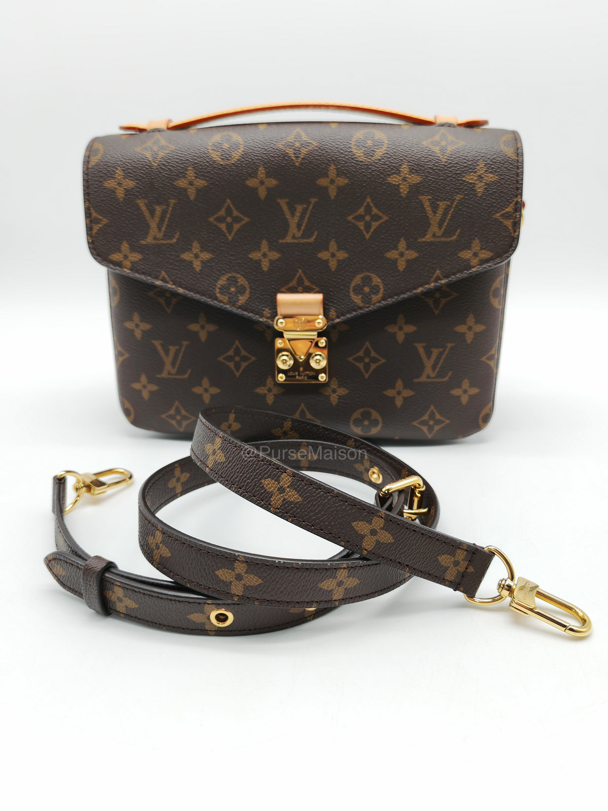 Louis Vuitton Pochette Metis MM in Monogram Canvas (Microchip) | Purse Maison Luxury Bags Shop