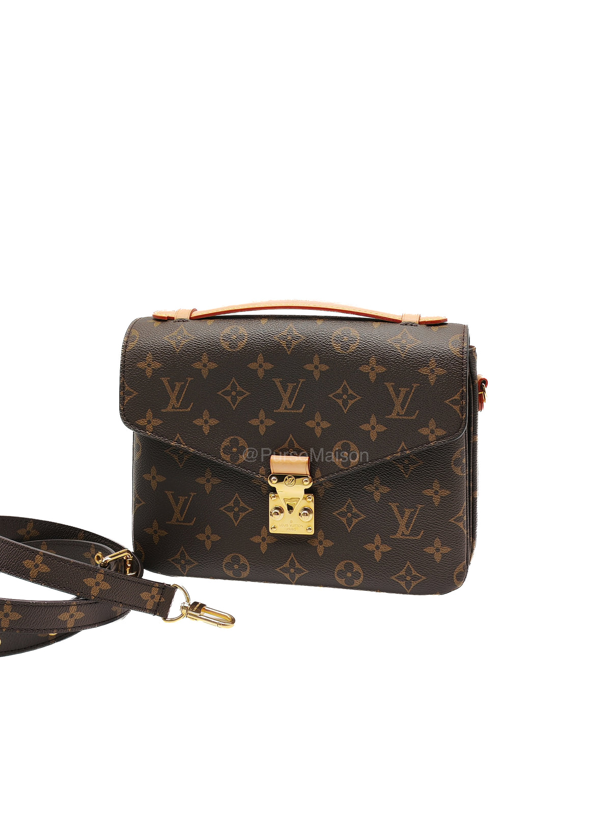 Louis Vuitton Pochette Metis MM in Monogram Canvas (Microchip) | Purse Maison Luxury Bags Shop