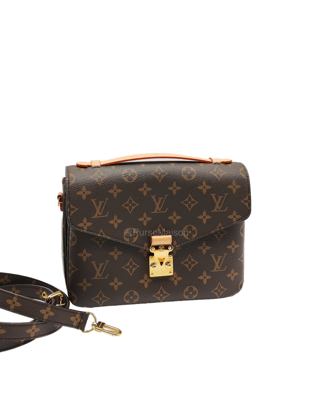 Louis Vuitton Pochette Metis MM in Monogram Canvas (Microchip) | Purse Maison Luxury Bags Shop