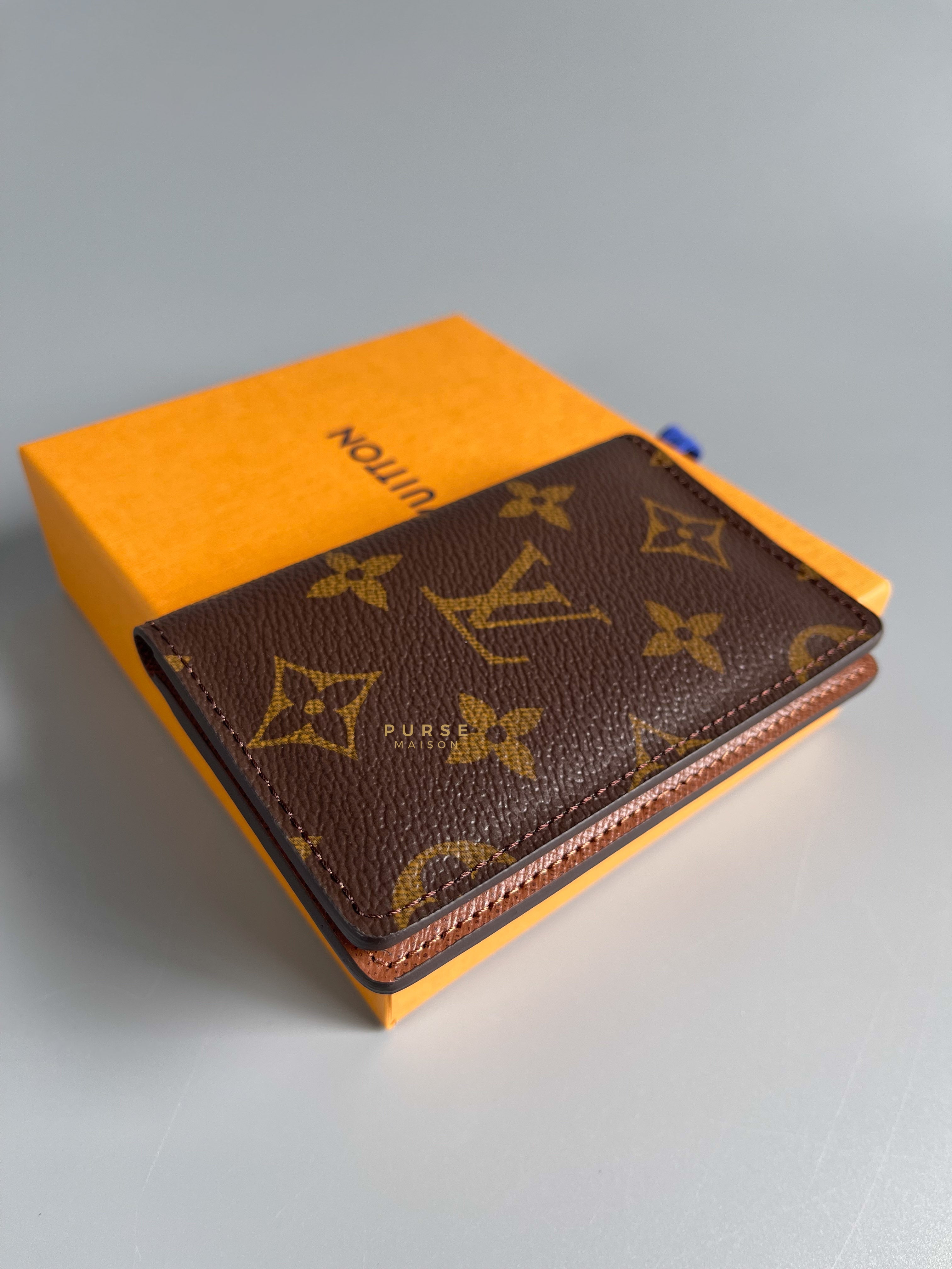 Louis Vuitton Pocket Organizer/Cardholder in Monogram Canvas (Microchip) | Purse Maison Luxury Bags Shop