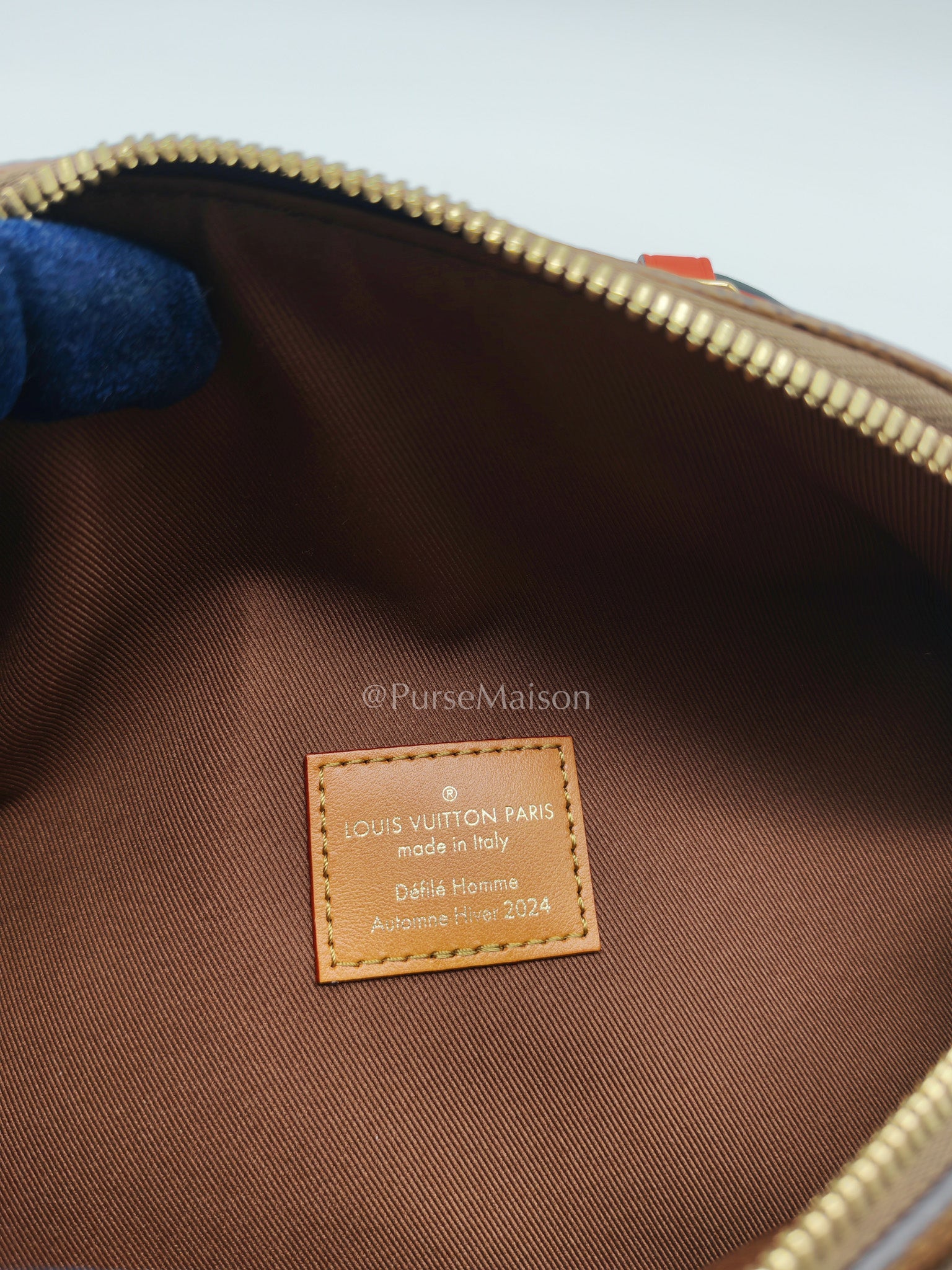 Louis Vuitton Rush Bumbag in Monogram Dust Canvas (Microchip) | Purse Maison Luxury Bags Shop