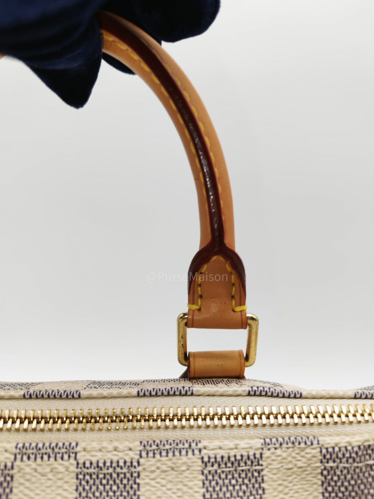 Louis Vuitton Speedy 25 Damier Azur Canvas (Date code: MB1128) | Purse Maison Luxury Bags Shop