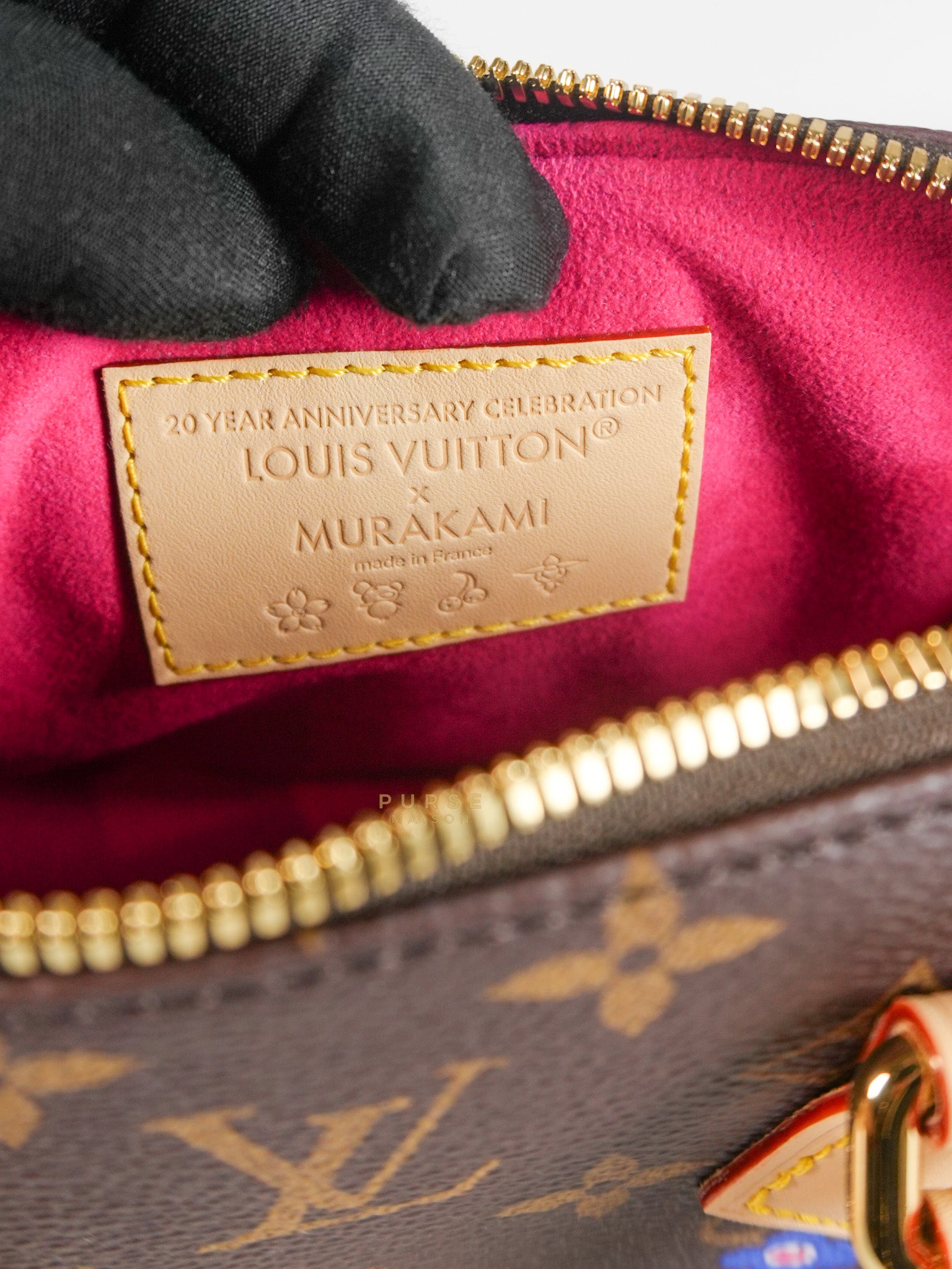 Speedy Bandouliere 20 x Murakami in TM Monogram Canvas(Microchip) | Purse Maison Luxury Bags Shop