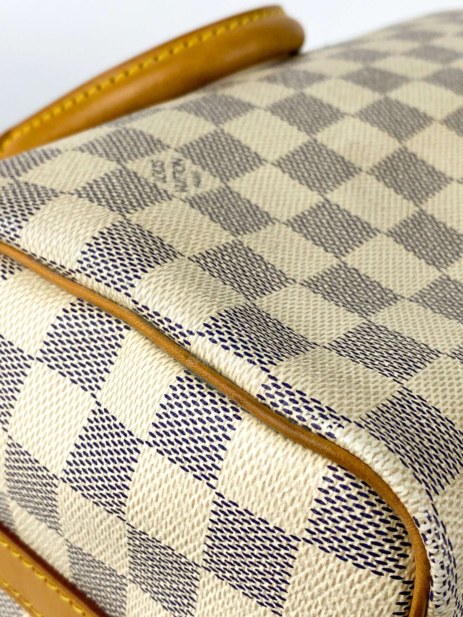 Louis Vuitton Speedy Bandouliere 25 Damier Azur Canvas (Date Code: DU0173)