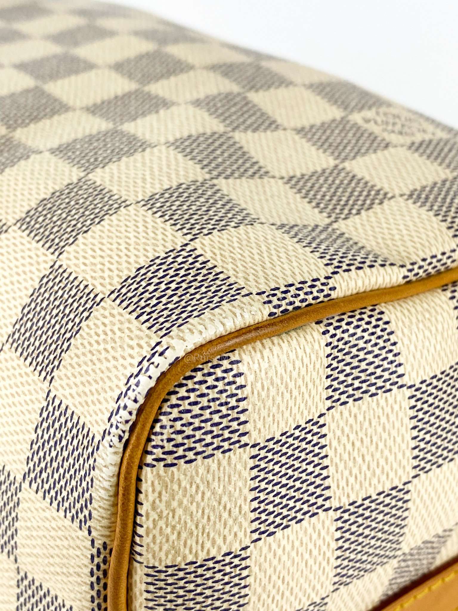 Louis Vuitton Speedy Bandouliere 25 Damier Azur Canvas (Date Code: DU0173)