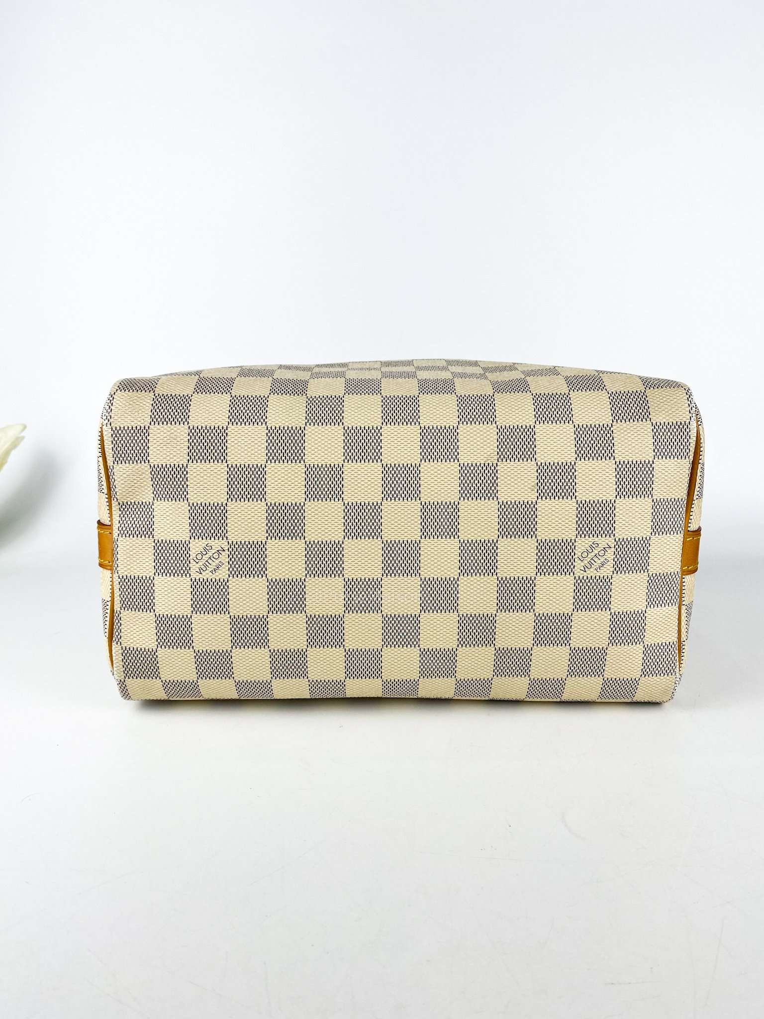 Louis Vuitton Speedy Bandouliere 25 Damier Azur Canvas (Date Code: DU0173)