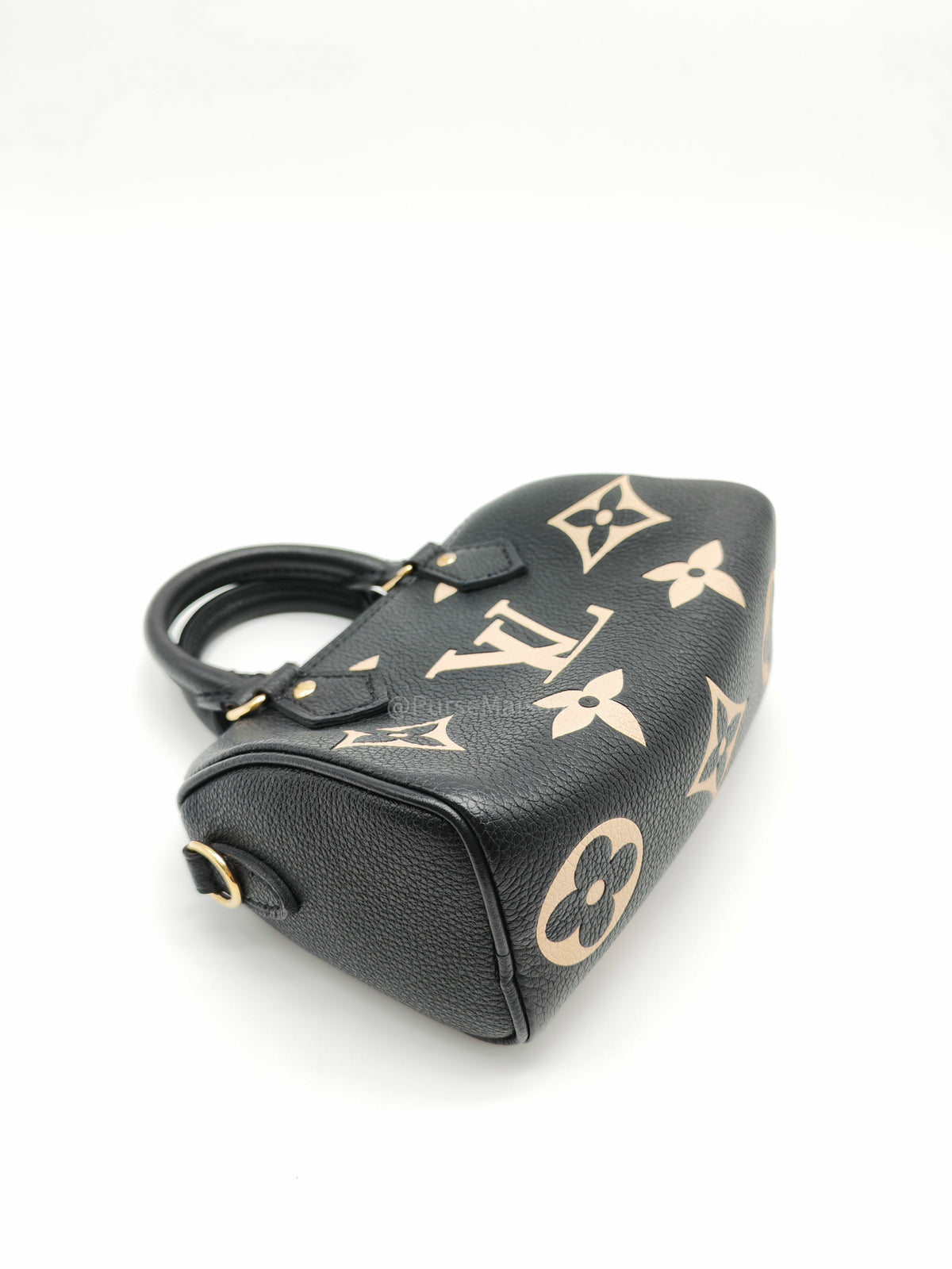 Louis Vuitton Speedy Nano in Bicolor Monogram Empriente Leather (Microchip) | Purse Maison Luxury Bags Shop