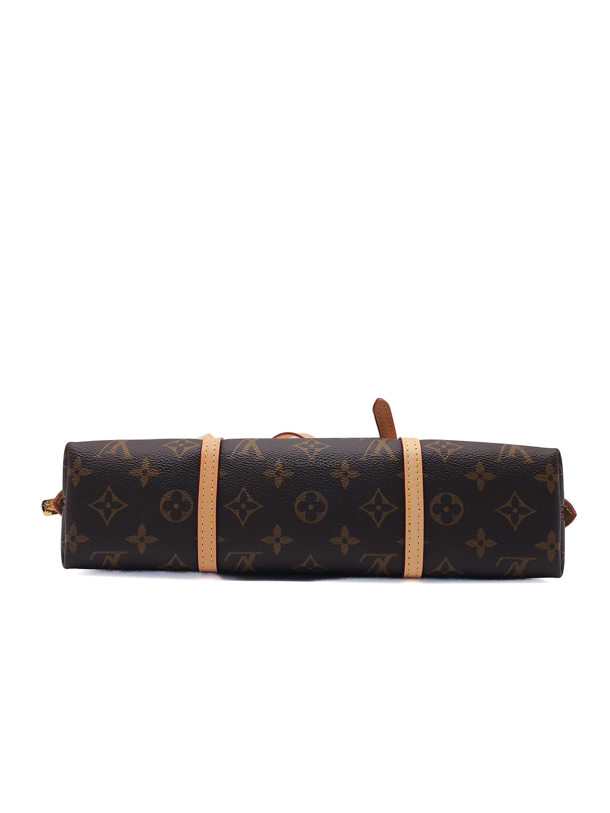 Louis Vuitton Squire East West Handbag in Monogram Canvas and Gold Hardware Microchip | Purse Maison Luxury Bags Shop