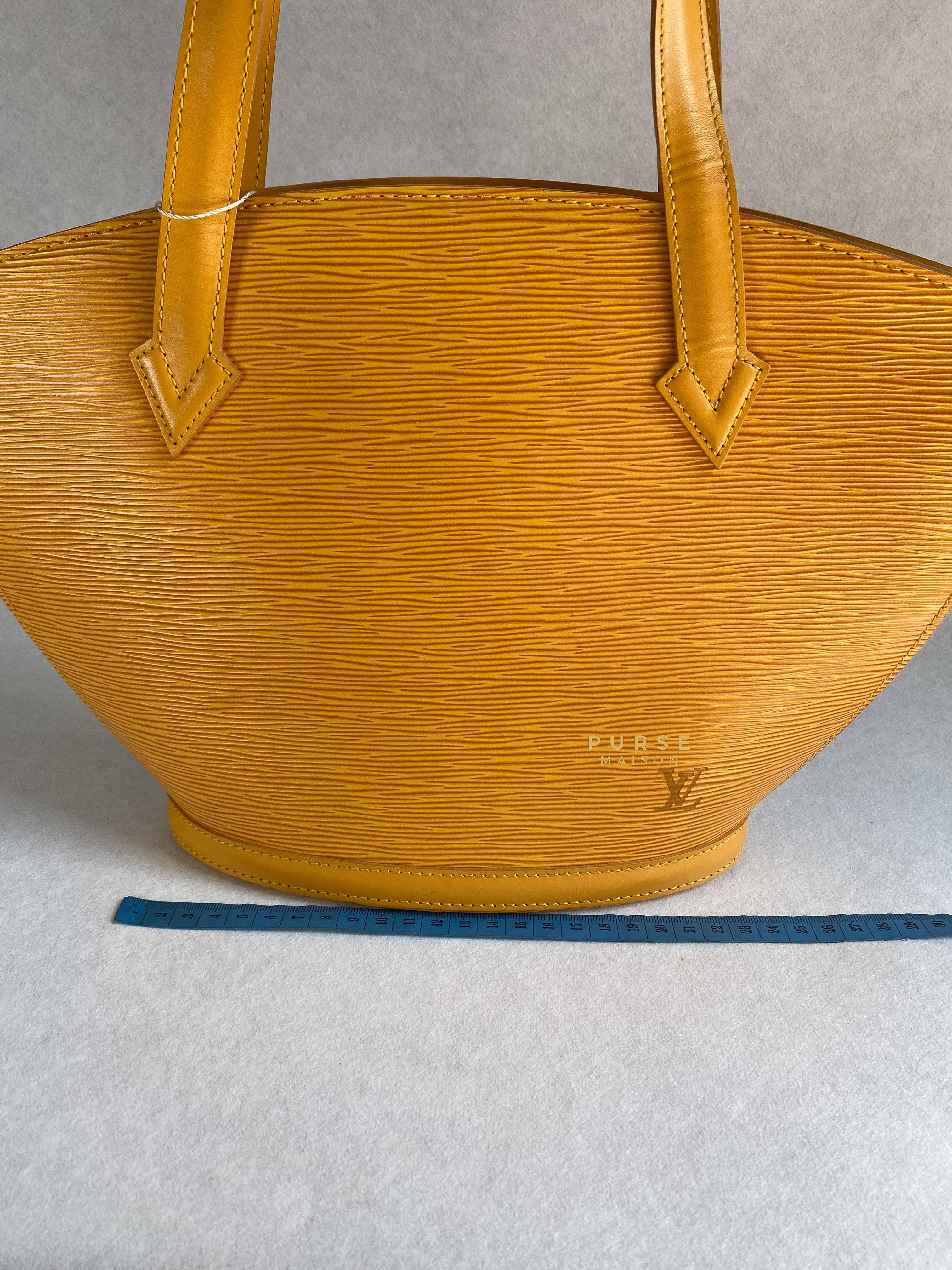 Louis Vuitton St. Jacques PM Yellow Epi Leather (Date Code: VI0984) | Purse Maison Luxury Bags Shop