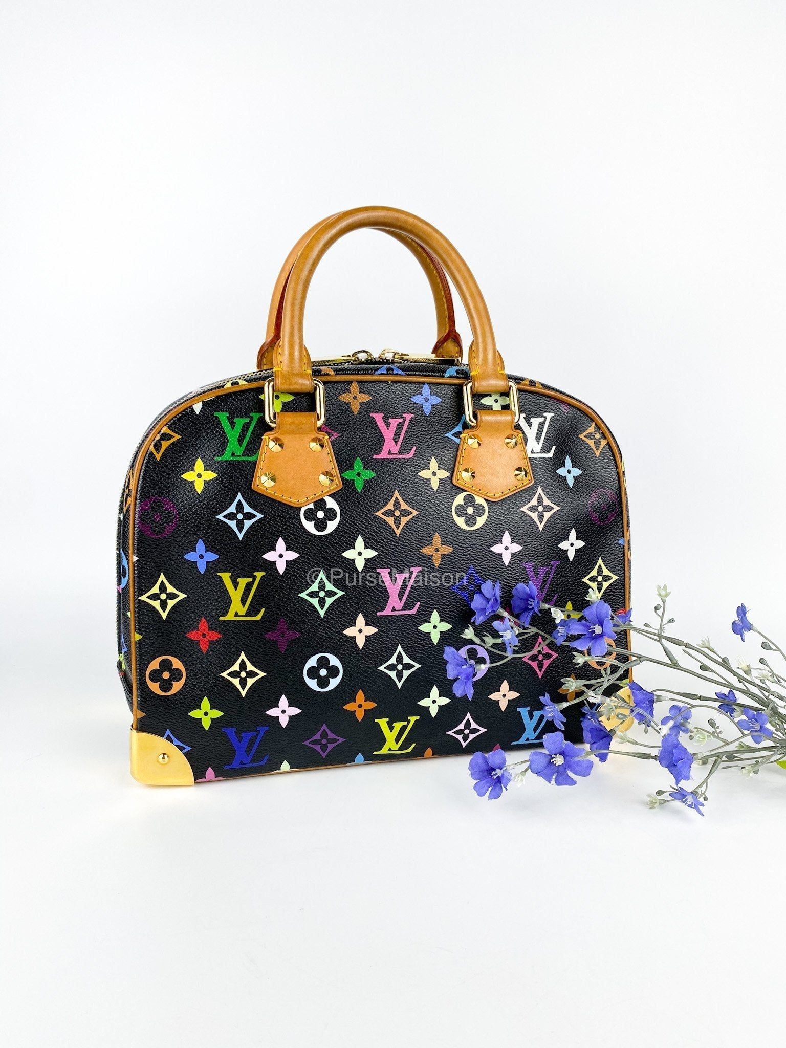 Louis vuitton multicolor trouville black sale