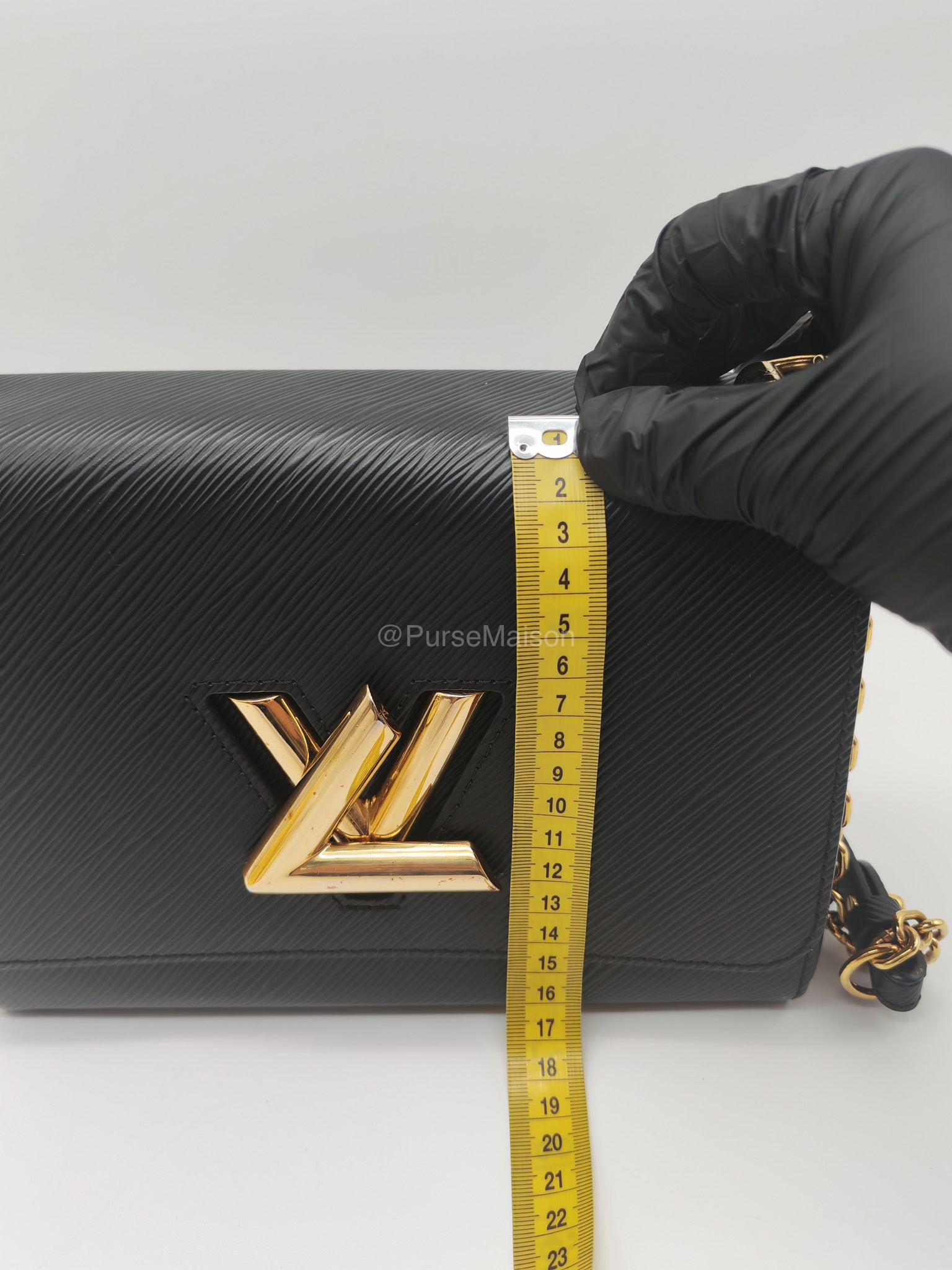 Louis Vuitton Twist MM in Black Epi Leather Shoulder Bag (Date Code:FL0199) | Purse Maison Luxury Bags Shop