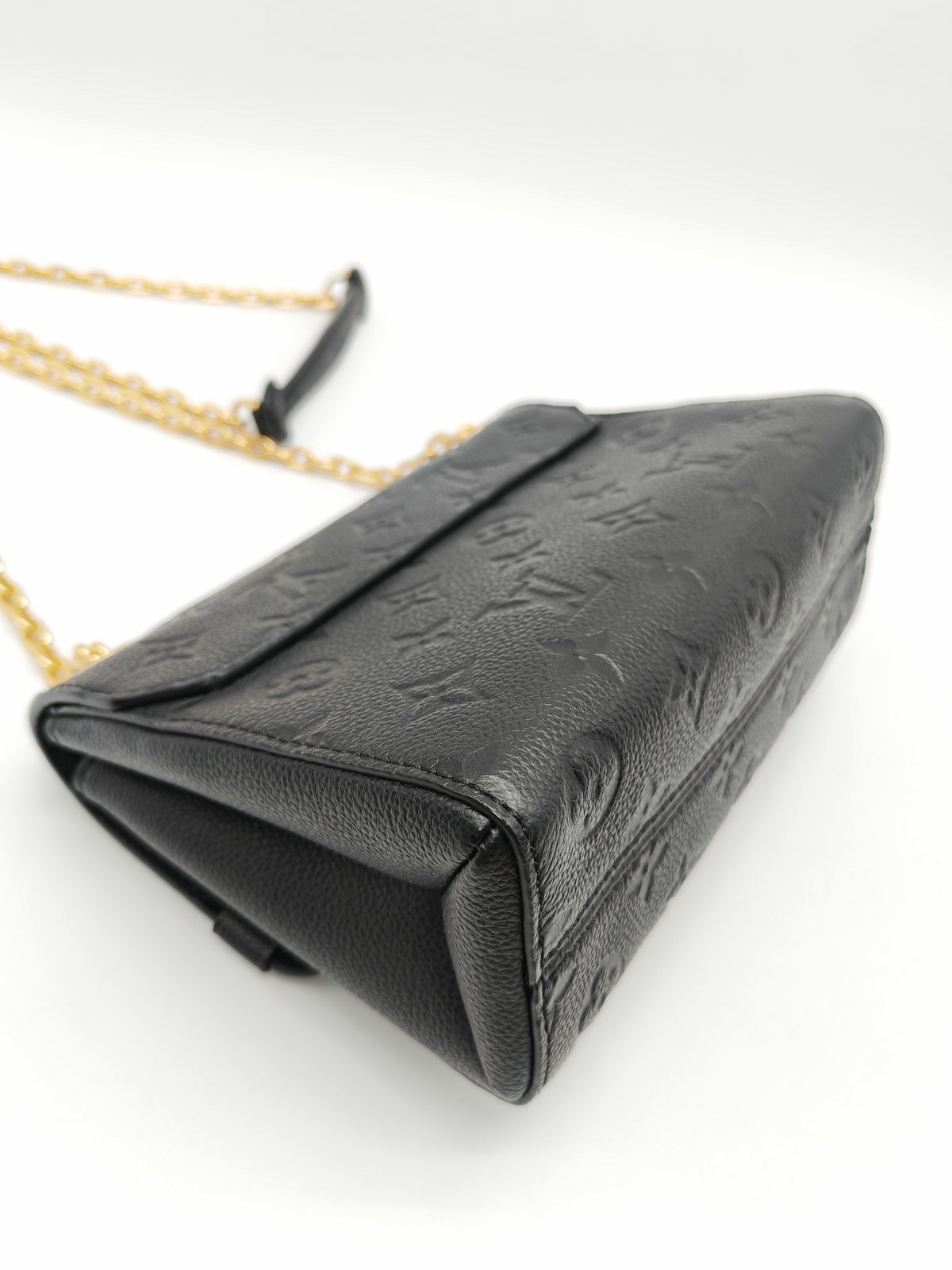 Louis Vuitton Vavin BB in Black Embossed Monogram Empreinte Calfskin Leather and Gold Hardware (Datecode: TR2250) | Purse Maison Luxury Bags Shop