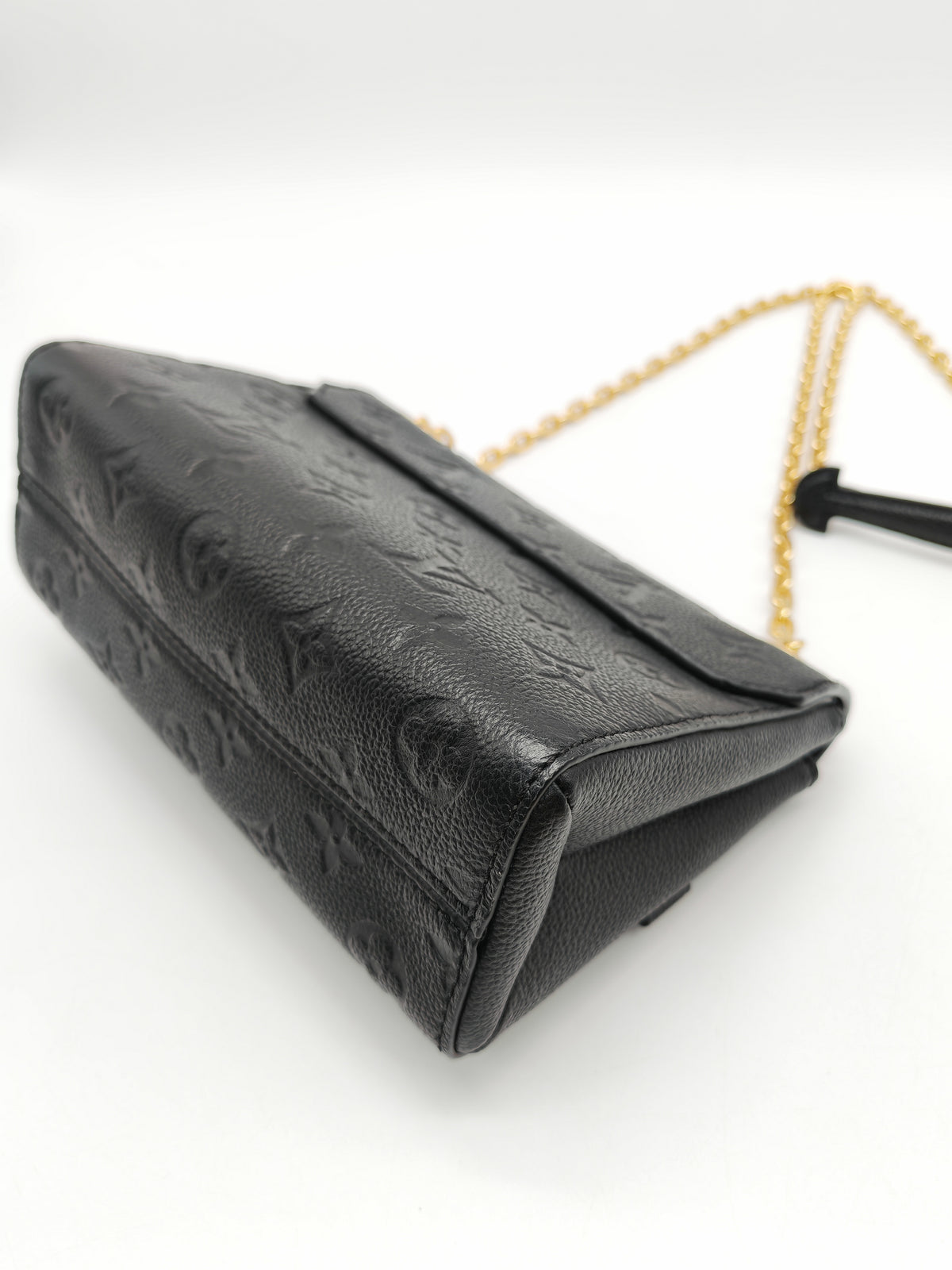 Louis Vuitton Vavin BB in Black Embossed Monogram Empreinte Calfskin Leather and Gold Hardware (Datecode: TR2250) | Purse Maison Luxury Bags Shop