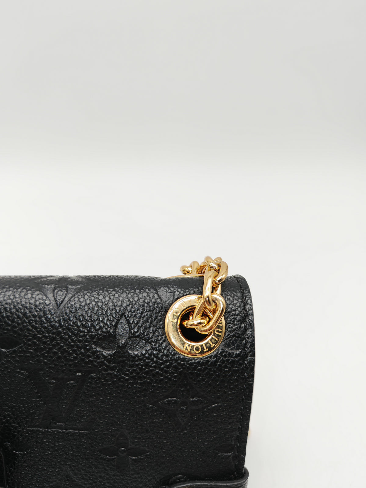 Louis Vuitton Vavin BB in Black Embossed Monogram Empreinte Calfskin Leather and Gold Hardware (Datecode: TR2250) | Purse Maison Luxury Bags Shop
