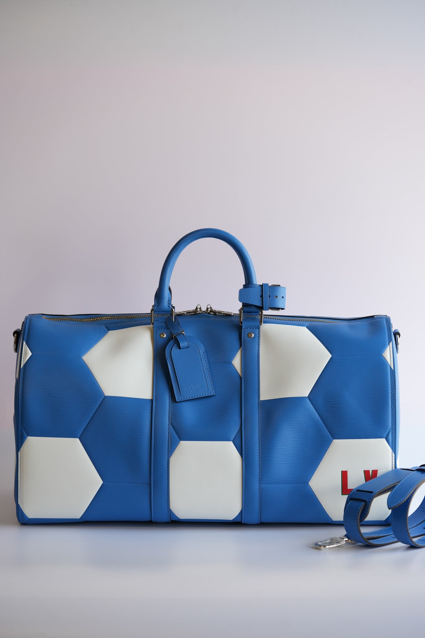 Louis Vuitton x FIFA World Cup Keepall Bandouliere 55 | Purse Maison Luxury Bags Shop
