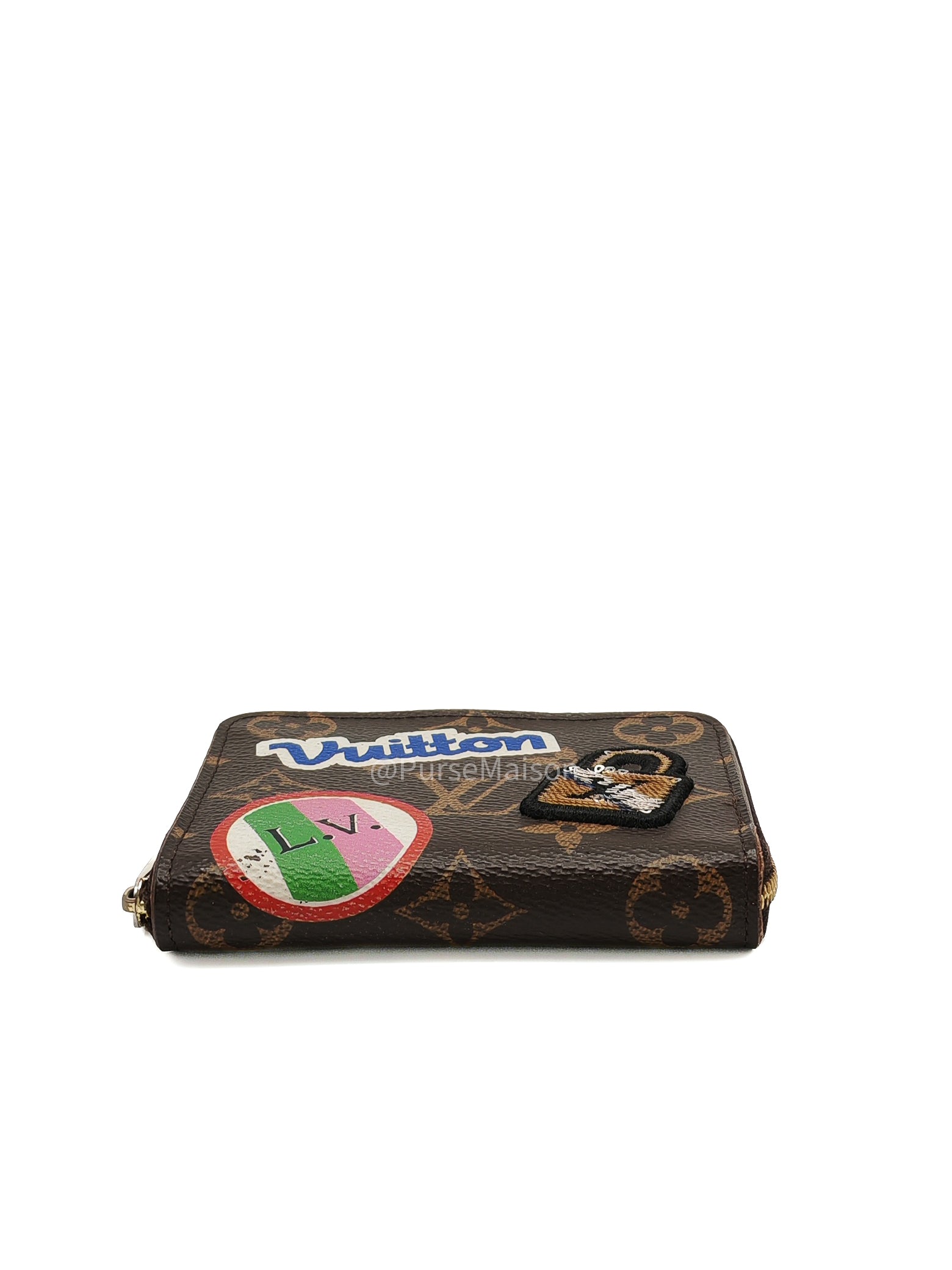 Louis Vuitton Zippy Coin Purse in Monogram Patches Collection Canvas | Purse Maison Luxury Bags Shop