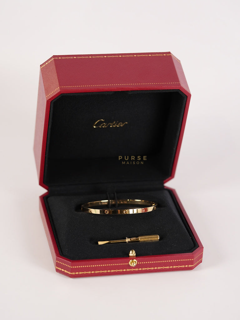 Love Bangle Bracelet in 18K Gold | Purse Maison Luxury Bags Shop