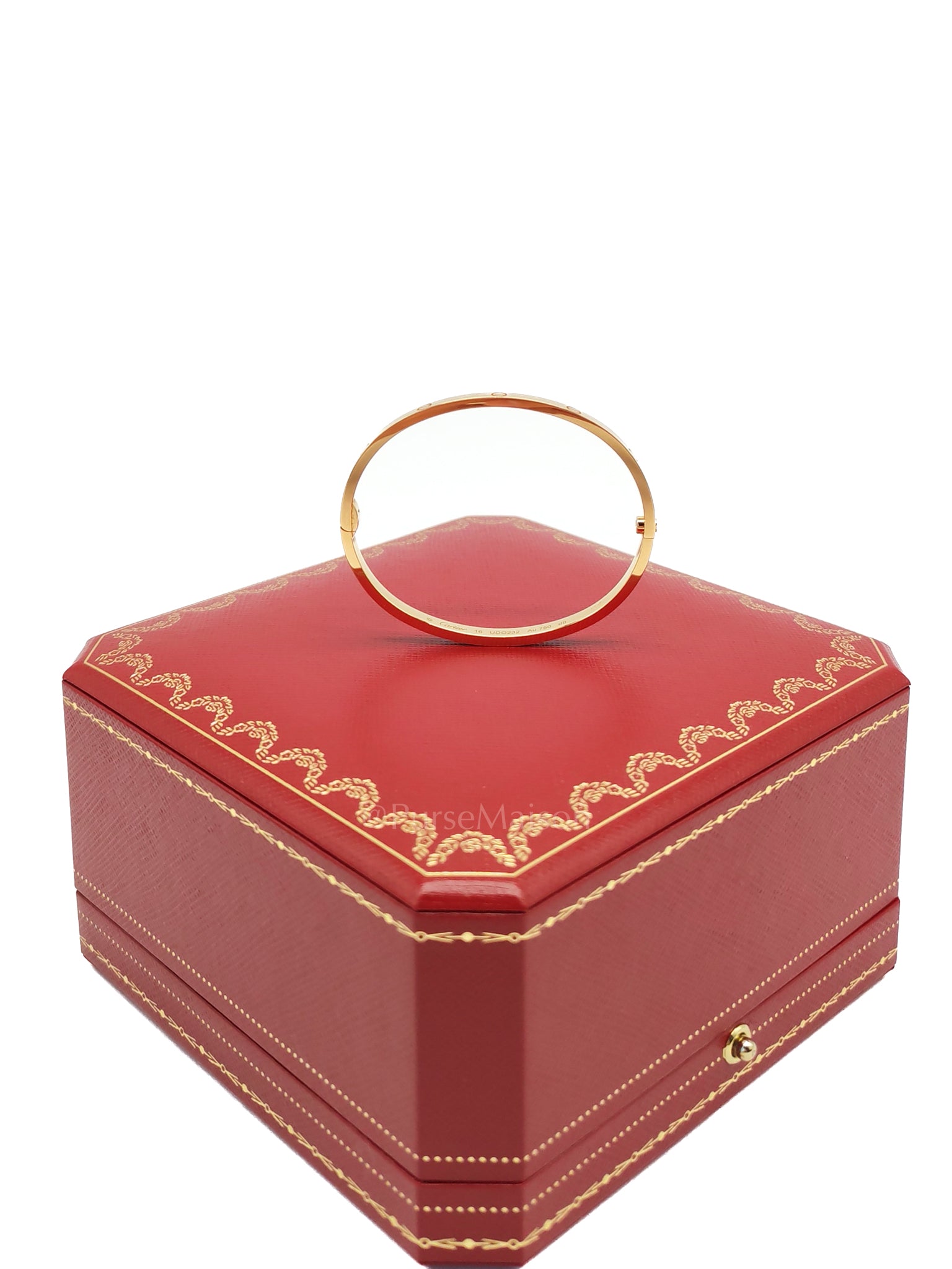 Love Bangle Small 18k Yellow Gold Size 16 Year 2023 | Purse Maison Luxury Bags Shop