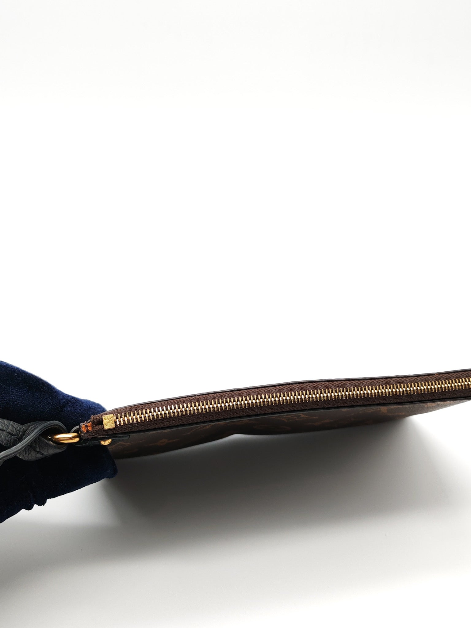 Low Key Hobo PM Black Grained Calfskin Leather Gold Hardware (Microchip) | Purse Maison Luxury Bags Shop