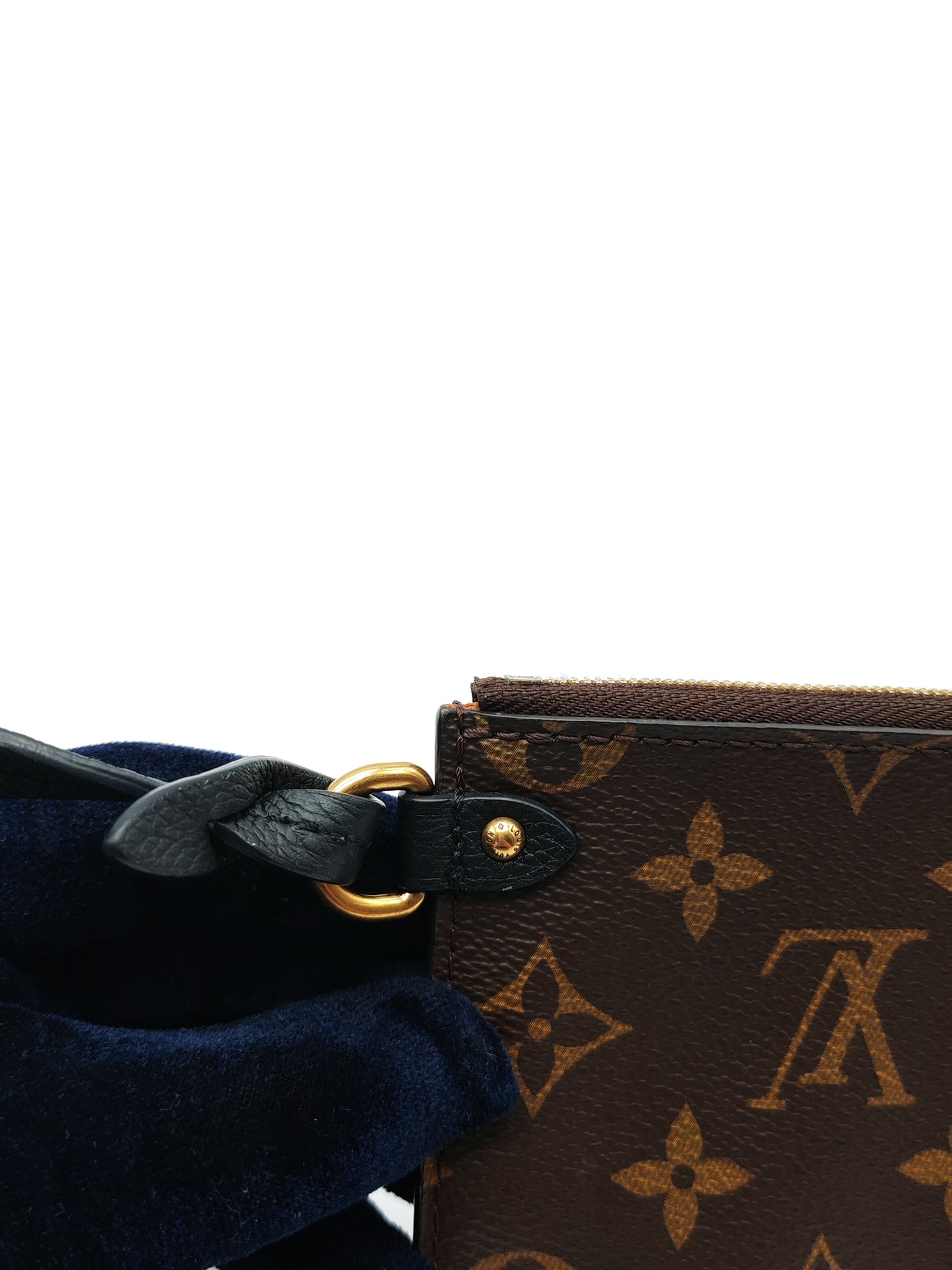 Low Key Hobo PM Black Grained Calfskin Leather Gold Hardware (Microchip) | Purse Maison Luxury Bags Shop