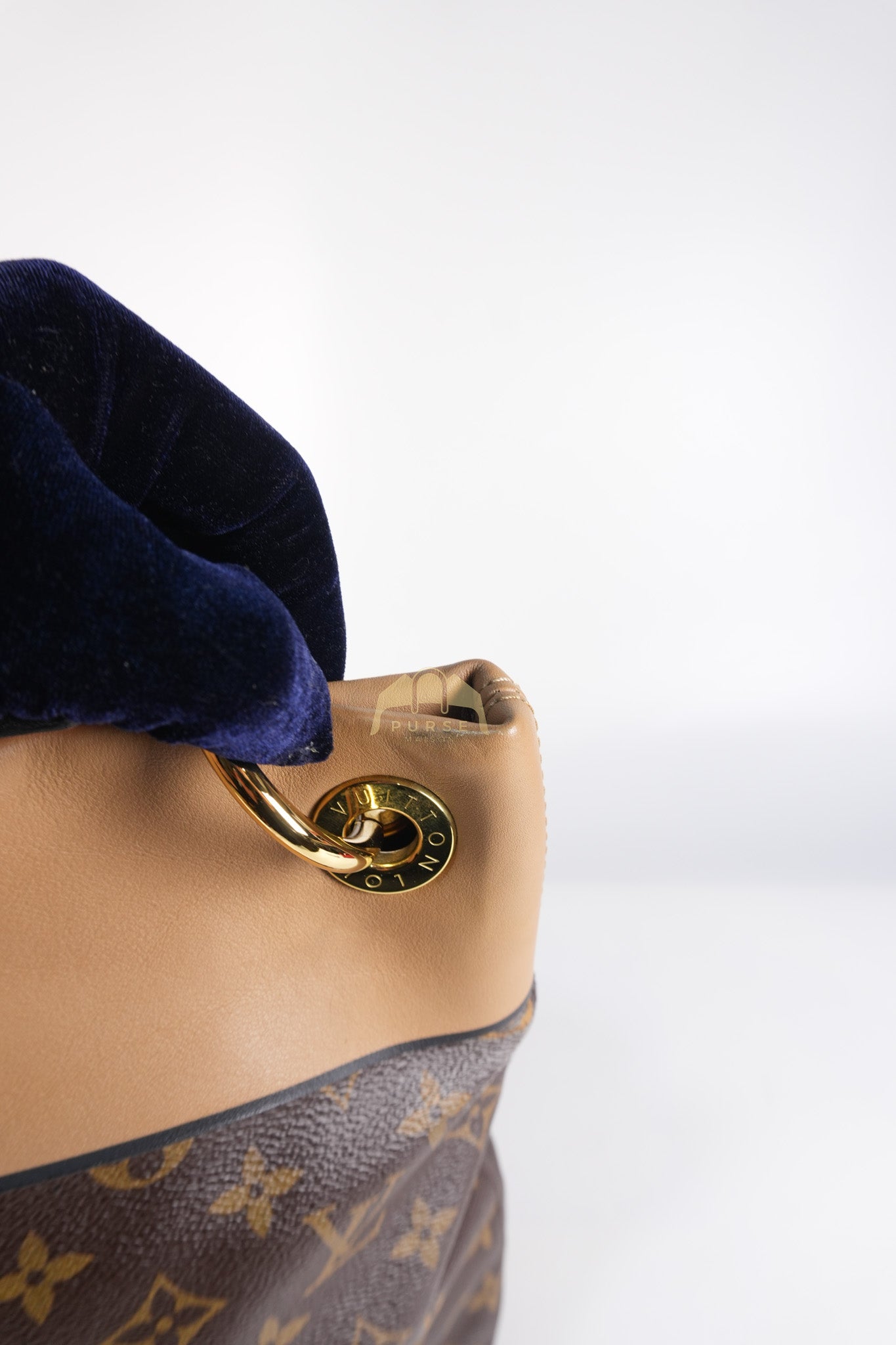 Tuileries Hobo Bag in Monogram and Light Beige (Date code: CA0148)