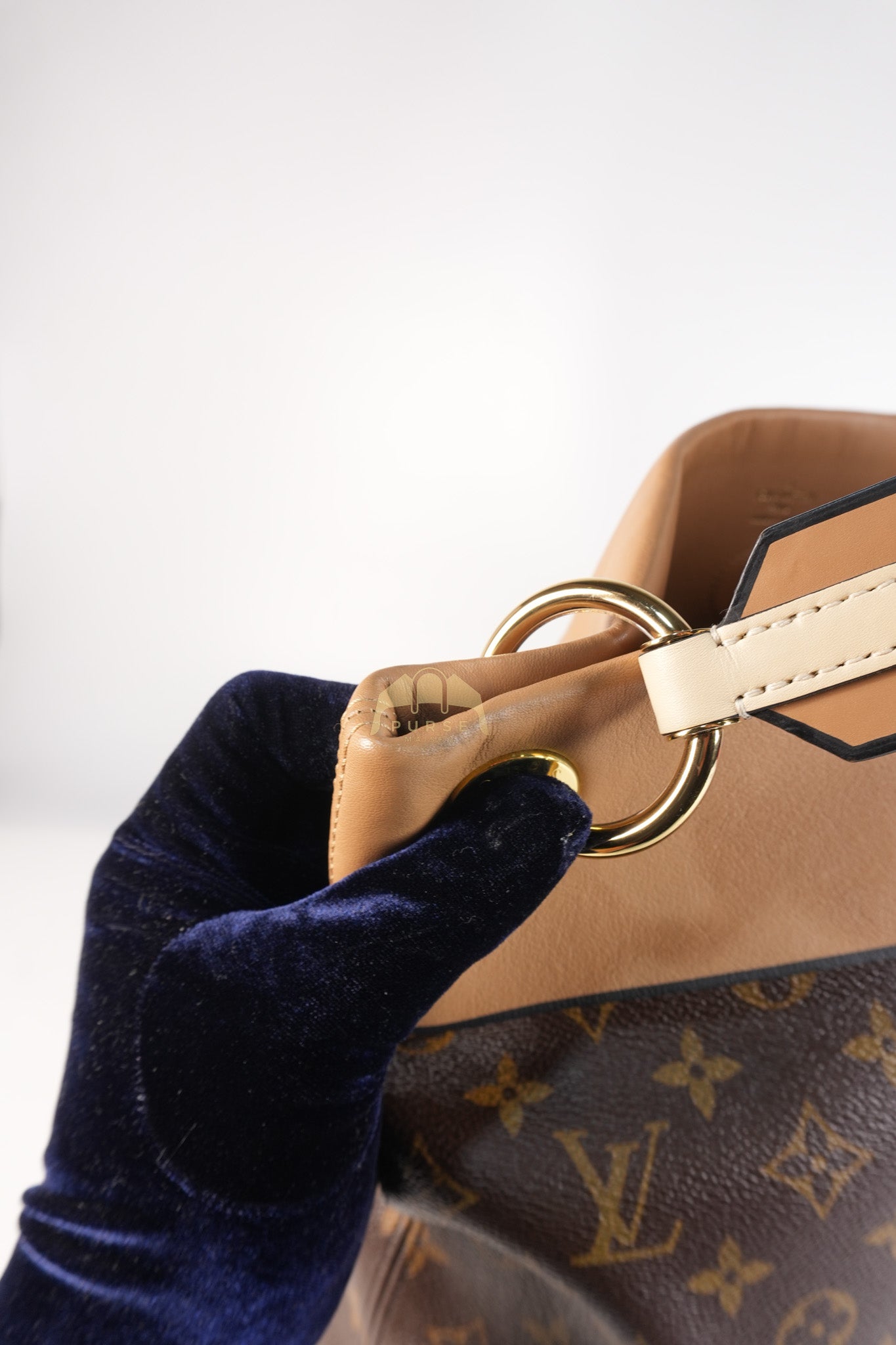 Tuileries Hobo Bag in Monogram and Light Beige (Date code: CA0148)