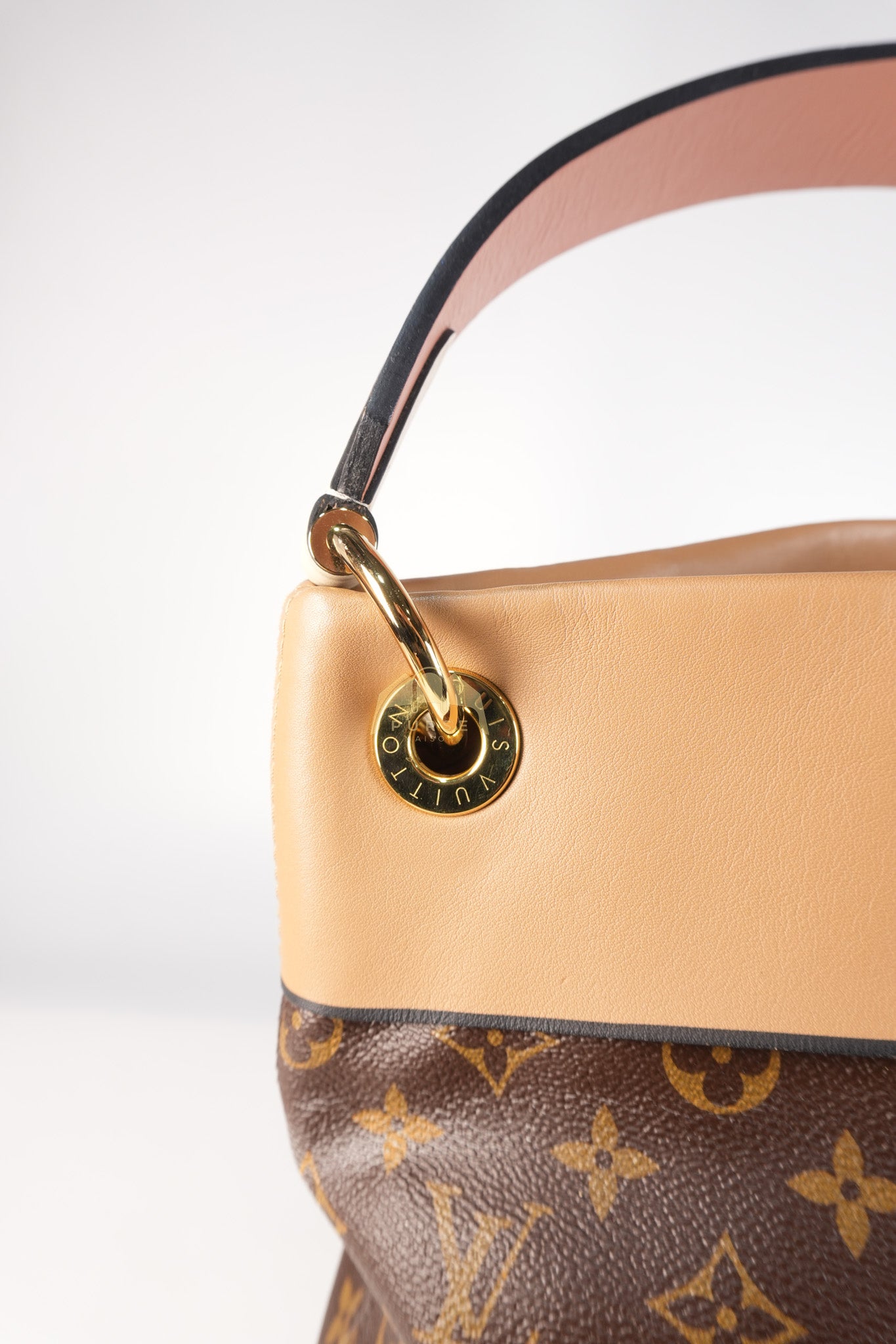 Tuileries Hobo Bag in Monogram and Light Beige (Date code: CA0148)