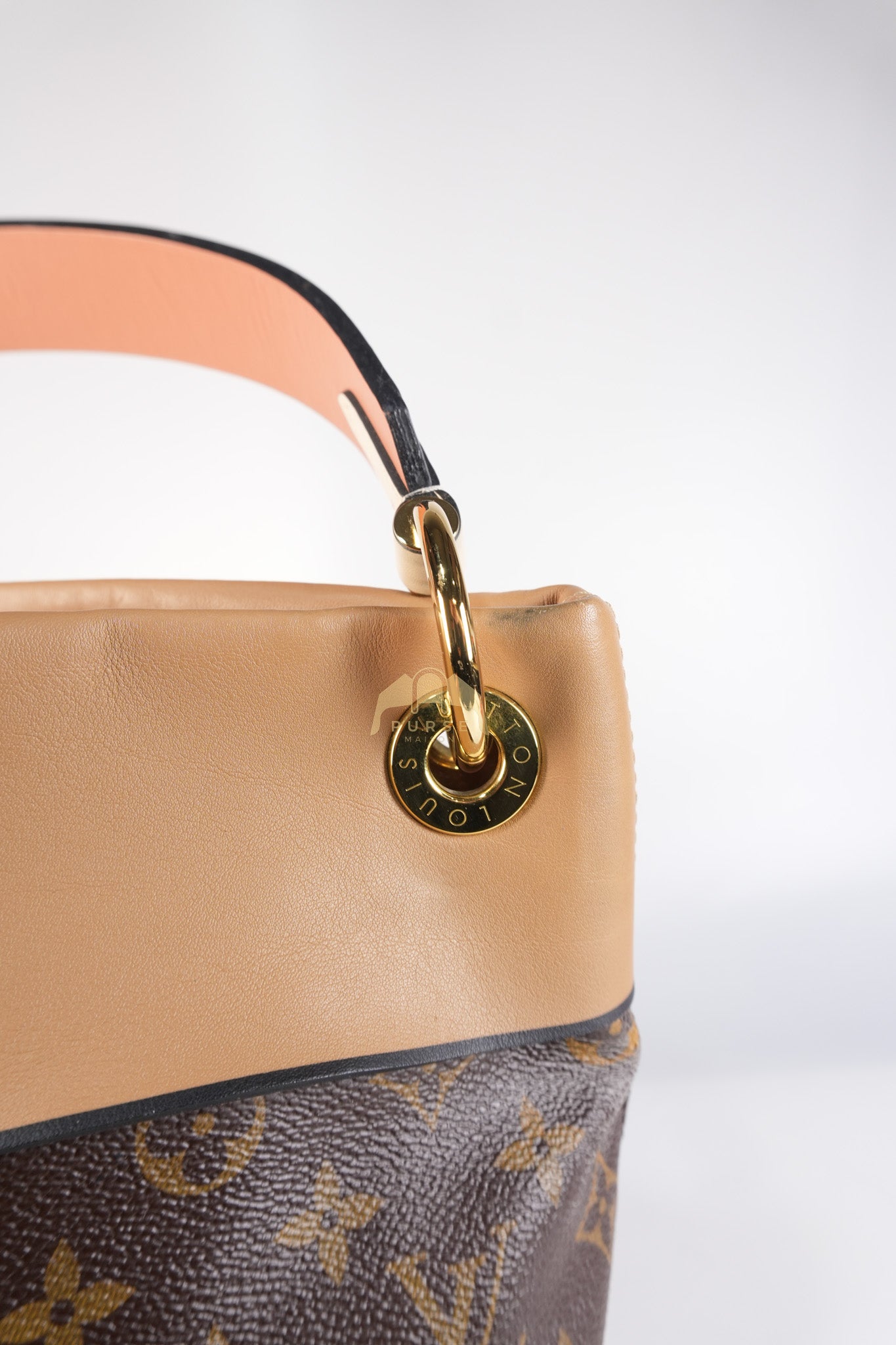 Tuileries Hobo Bag in Monogram and Light Beige (Date code: CA0148)