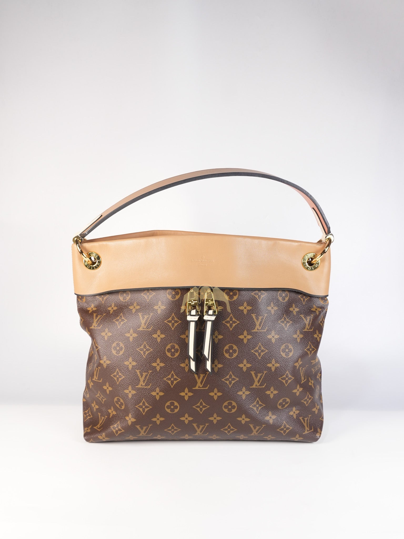 Tuileries Hobo Bag in Monogram and Light Beige (Date code: CA0148)