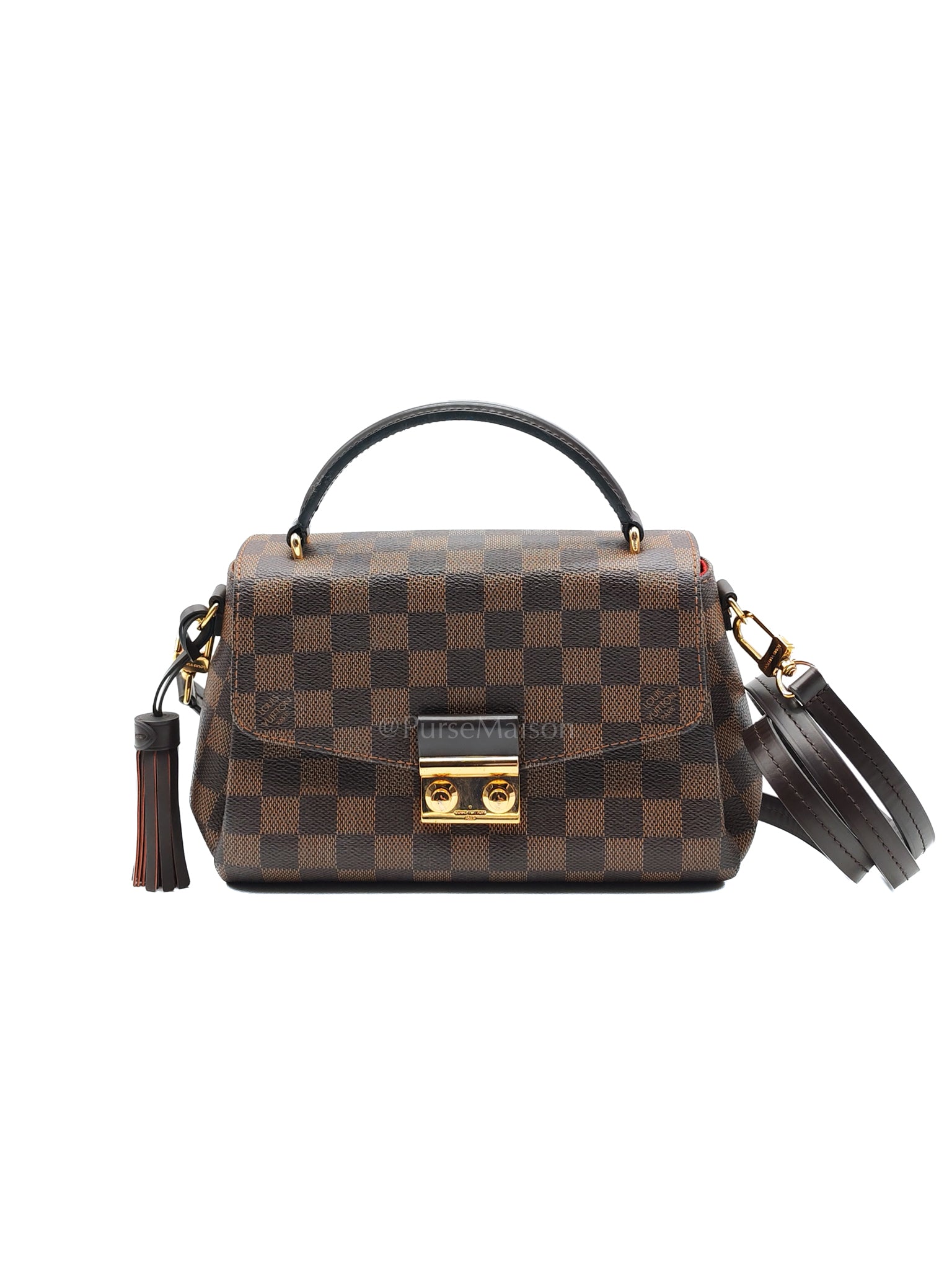 Lv Croisette In Damier Ebene GHW | Purse Maison Luxury Bags Shop