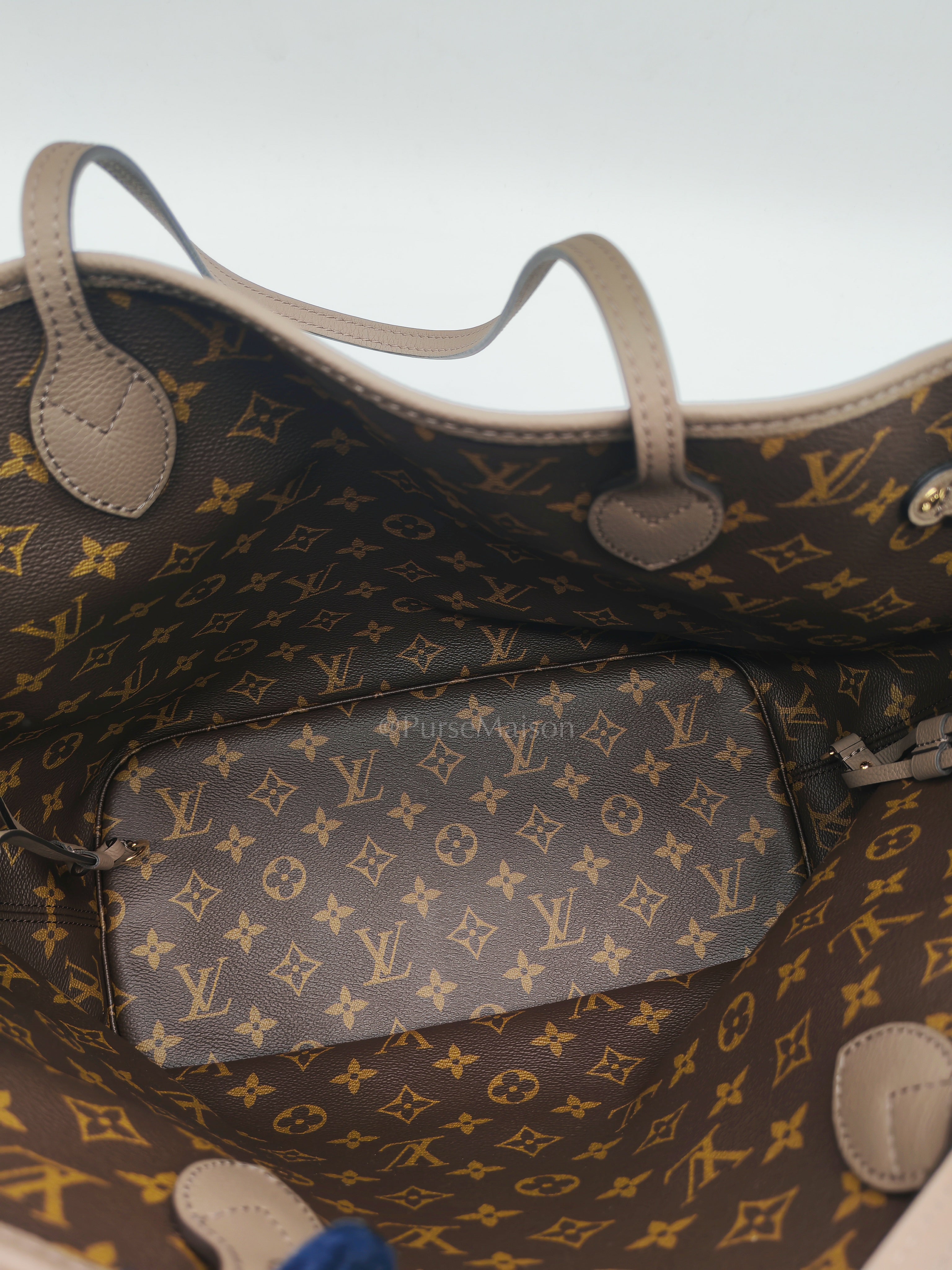 LV Inside Out Neverfull Microchip | Purse Maison Luxury Bags Shop