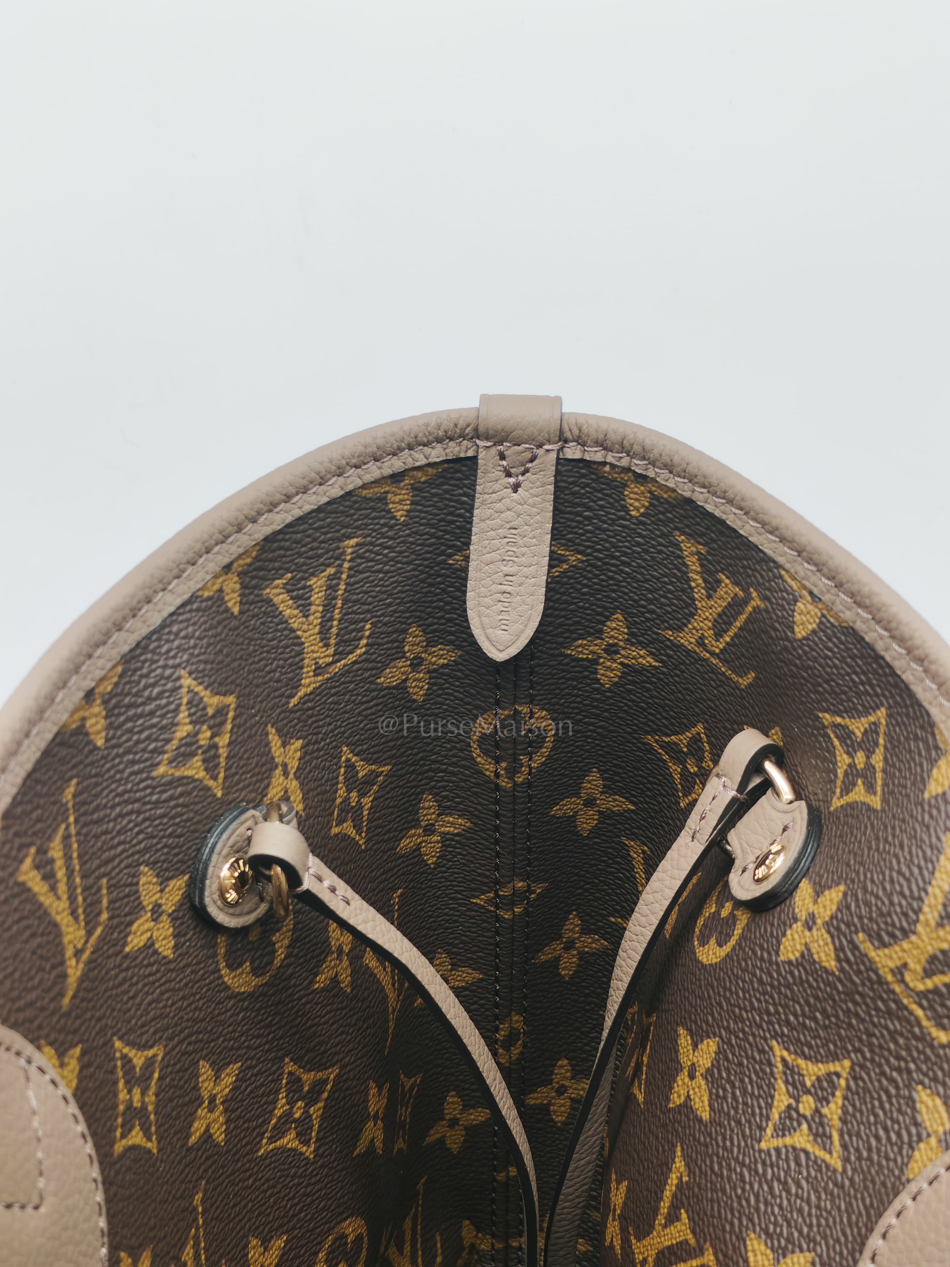 LV Inside Out Neverfull Microchip | Purse Maison Luxury Bags Shop