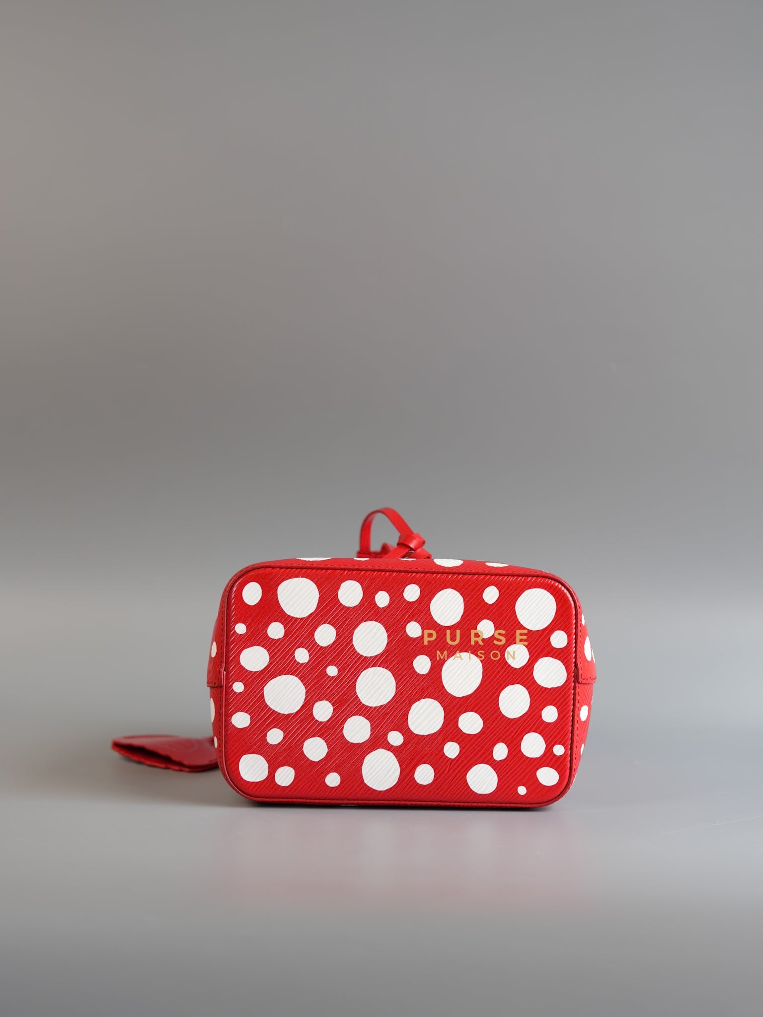 LV x Yayoi Kusama 2023 Neo Noe BB in Red/White Infinity Dots Epi Leather (Microchip) | Purse Maison Luxury Bags Shop