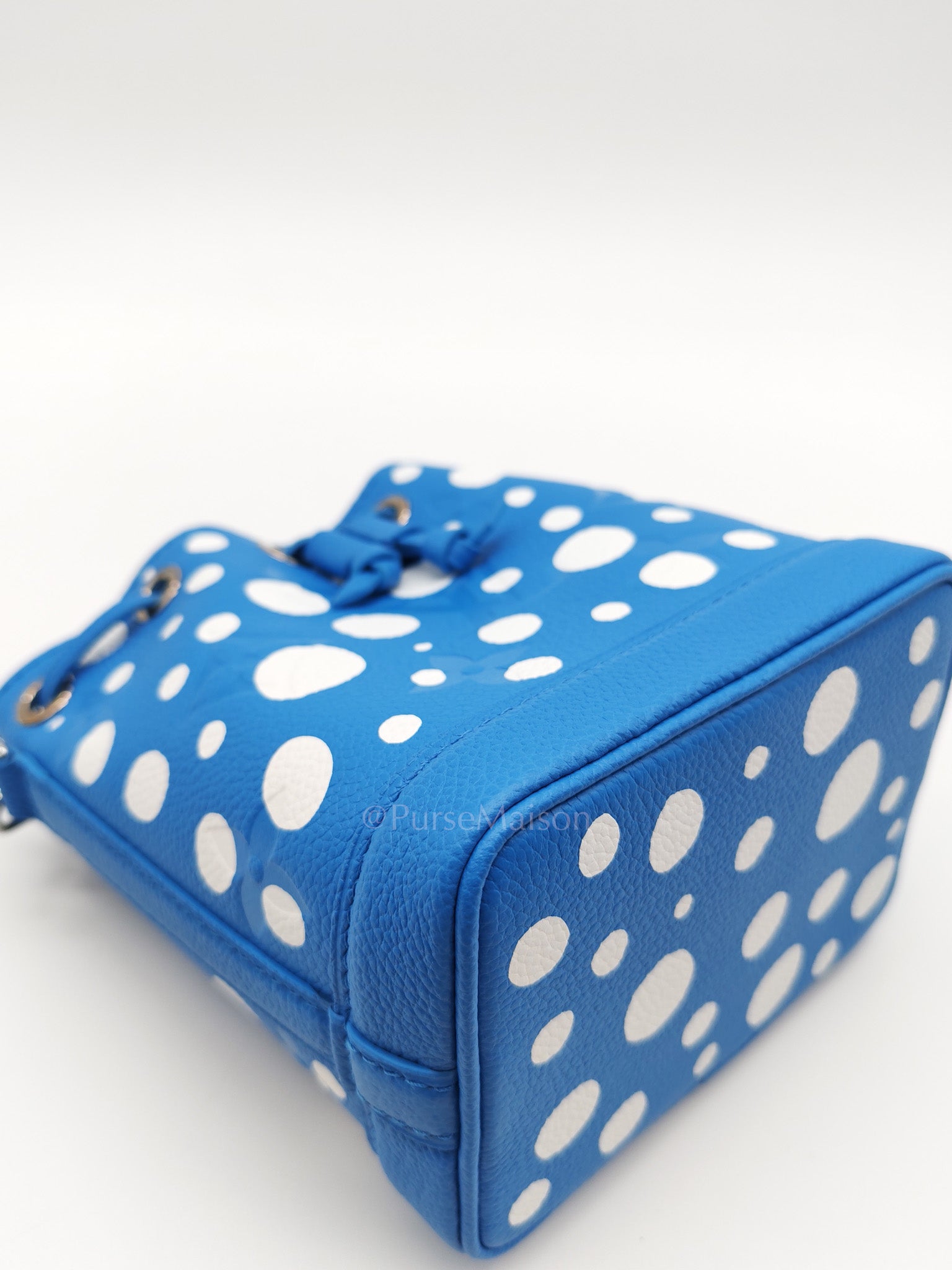 LV x Yayoi Kusama Nano Neo Noe Giant Monogram Infinity Dots Bucket Bag (Microchip) | Purse Maison Luxury Bags Shop