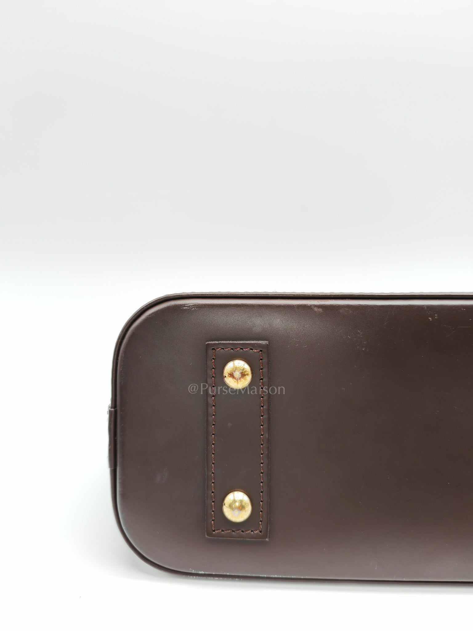 Alma BB in Damier Ebene Canvas (Microchip)