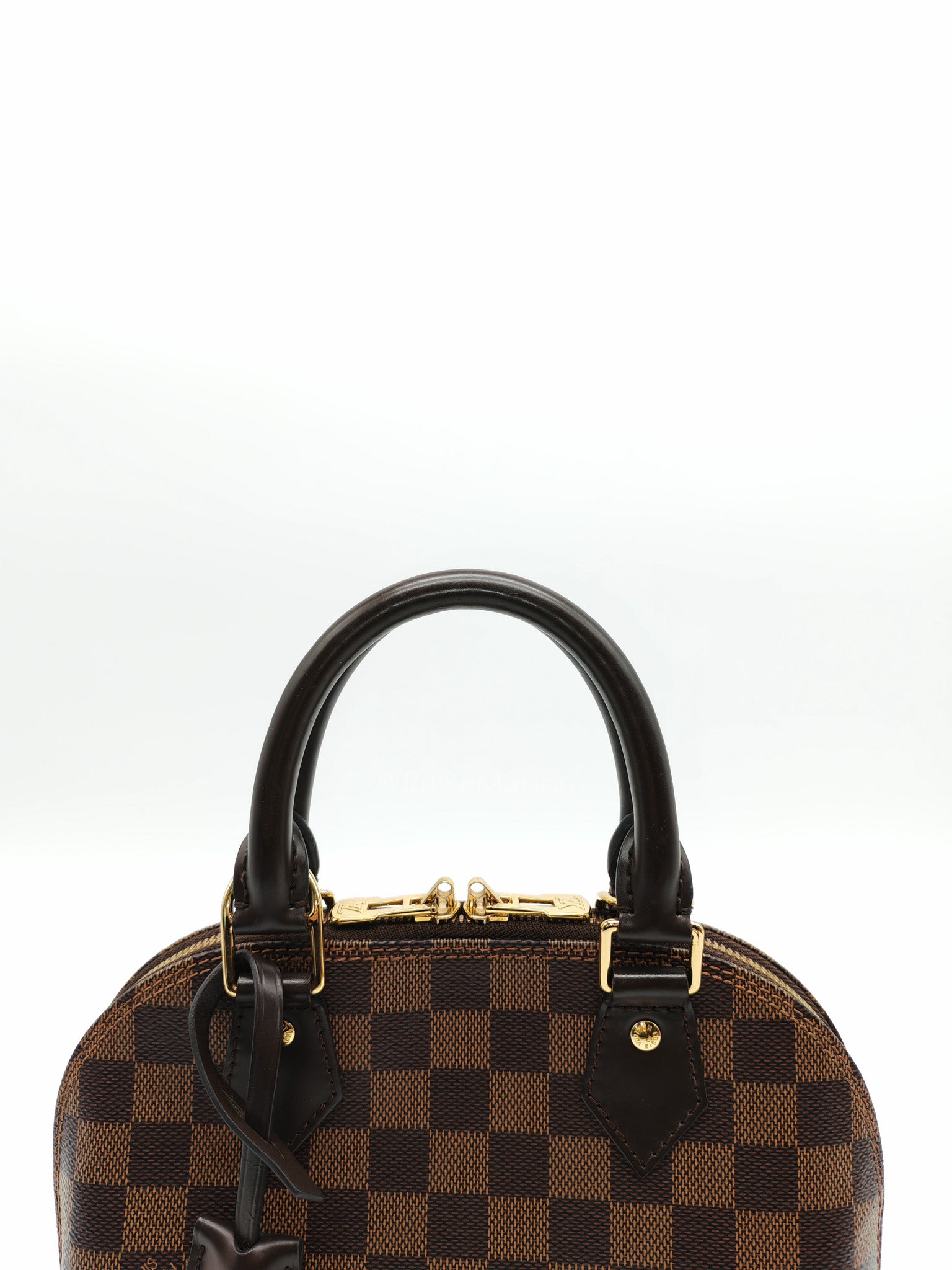Alma BB in Damier Ebene Canvas (Microchip)