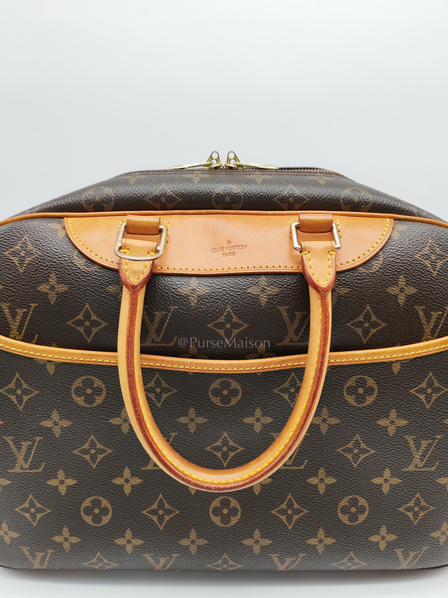 Deauville Monogram Canvas Handbag (Date Code:  MB0041)