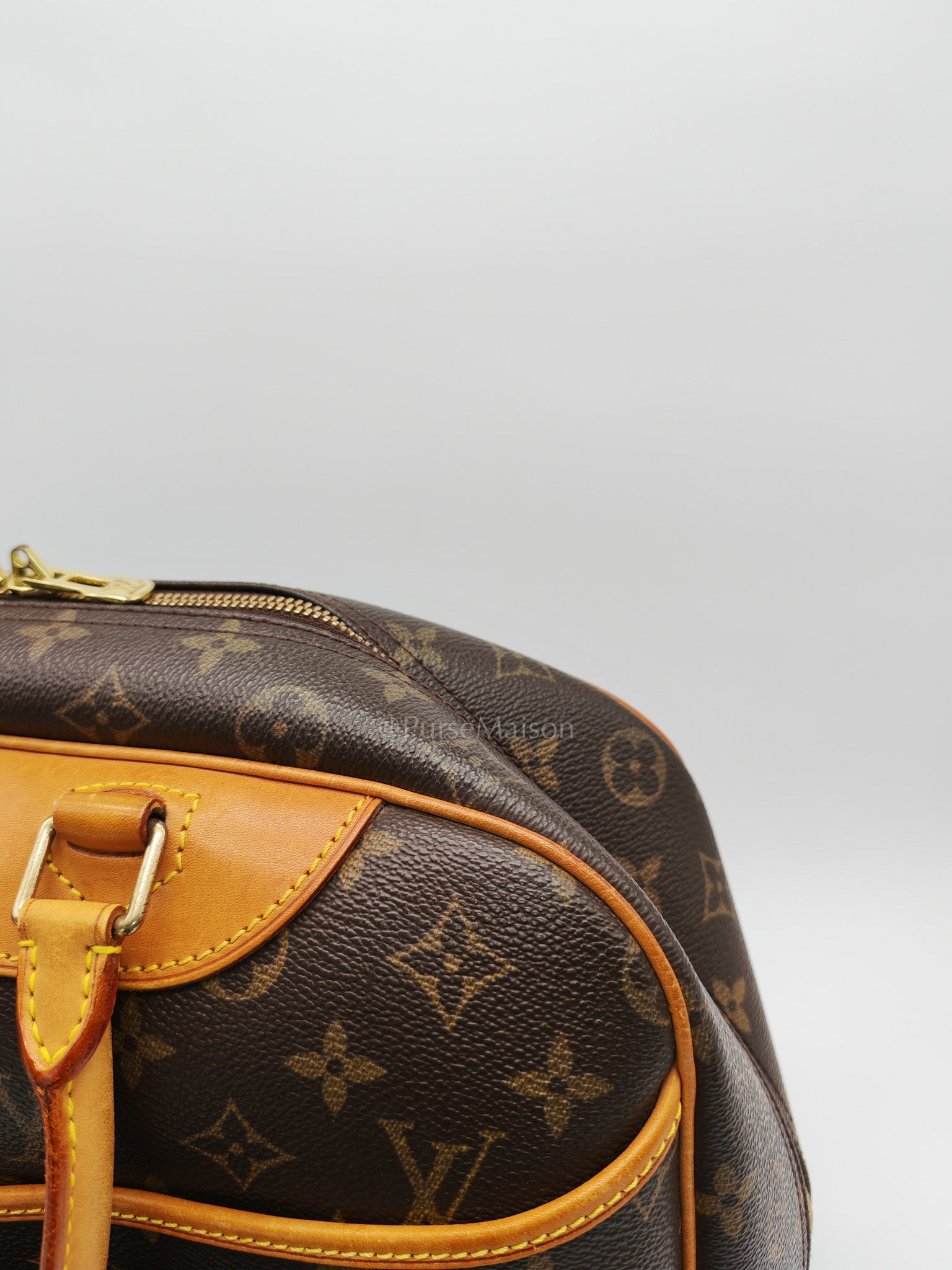 Deauville Monogram Canvas Handbag (Date Code:  MB0041)