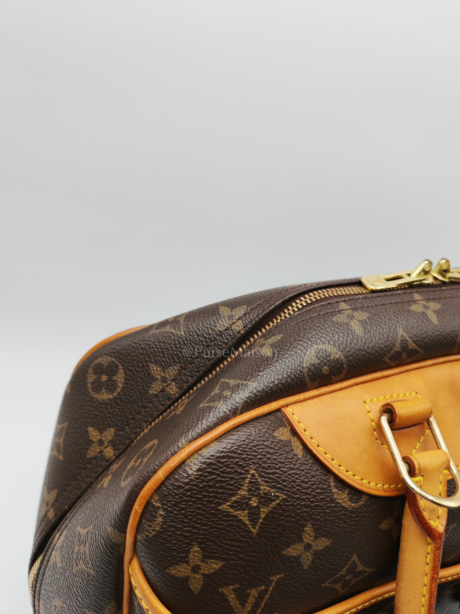 Deauville Monogram Canvas Handbag (Date Code:  MB0041)
