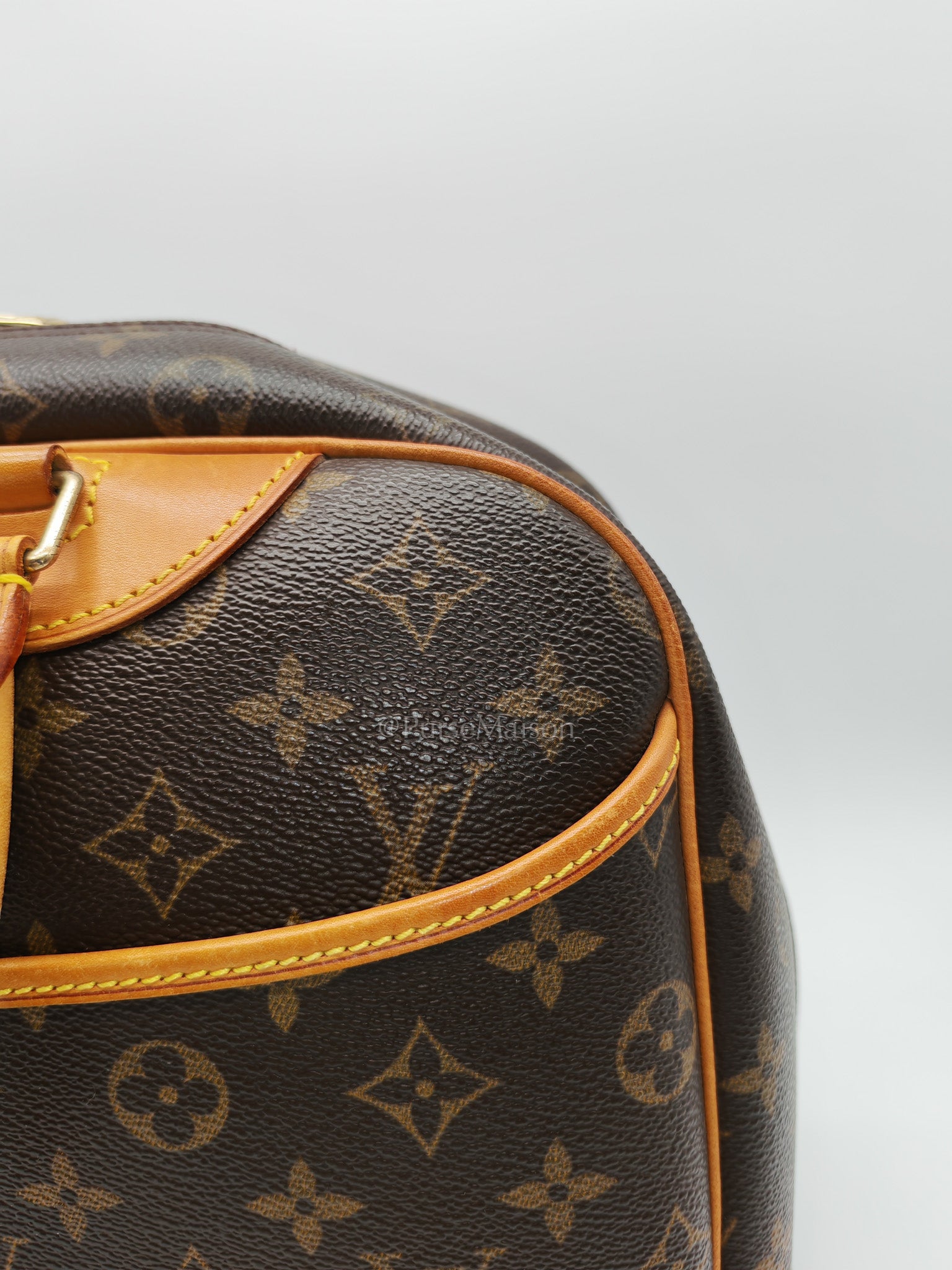 Deauville Monogram Canvas Handbag (Date Code:  MB0041)