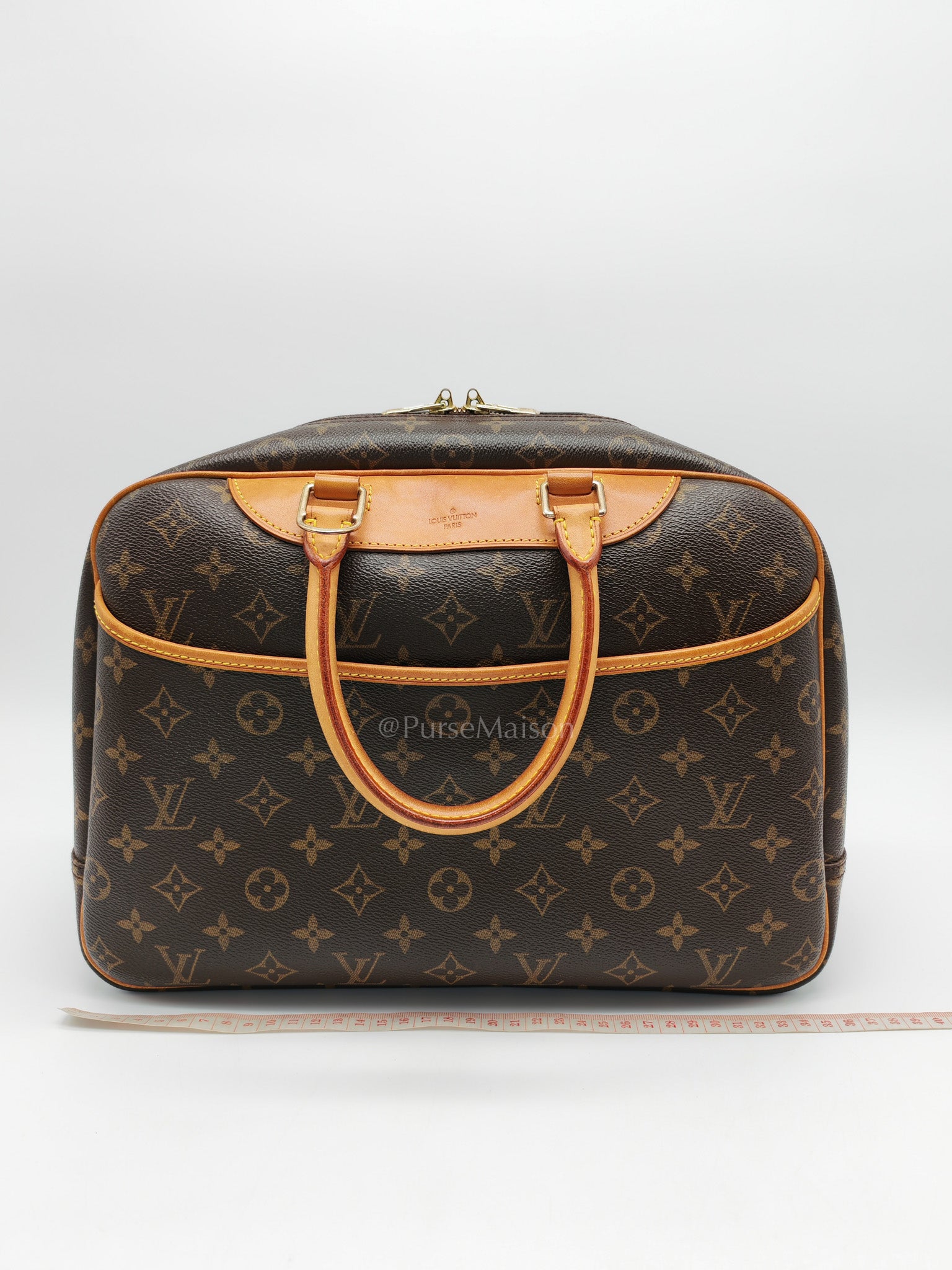 Deauville Monogram Canvas Handbag (Date Code:  MB0041)
