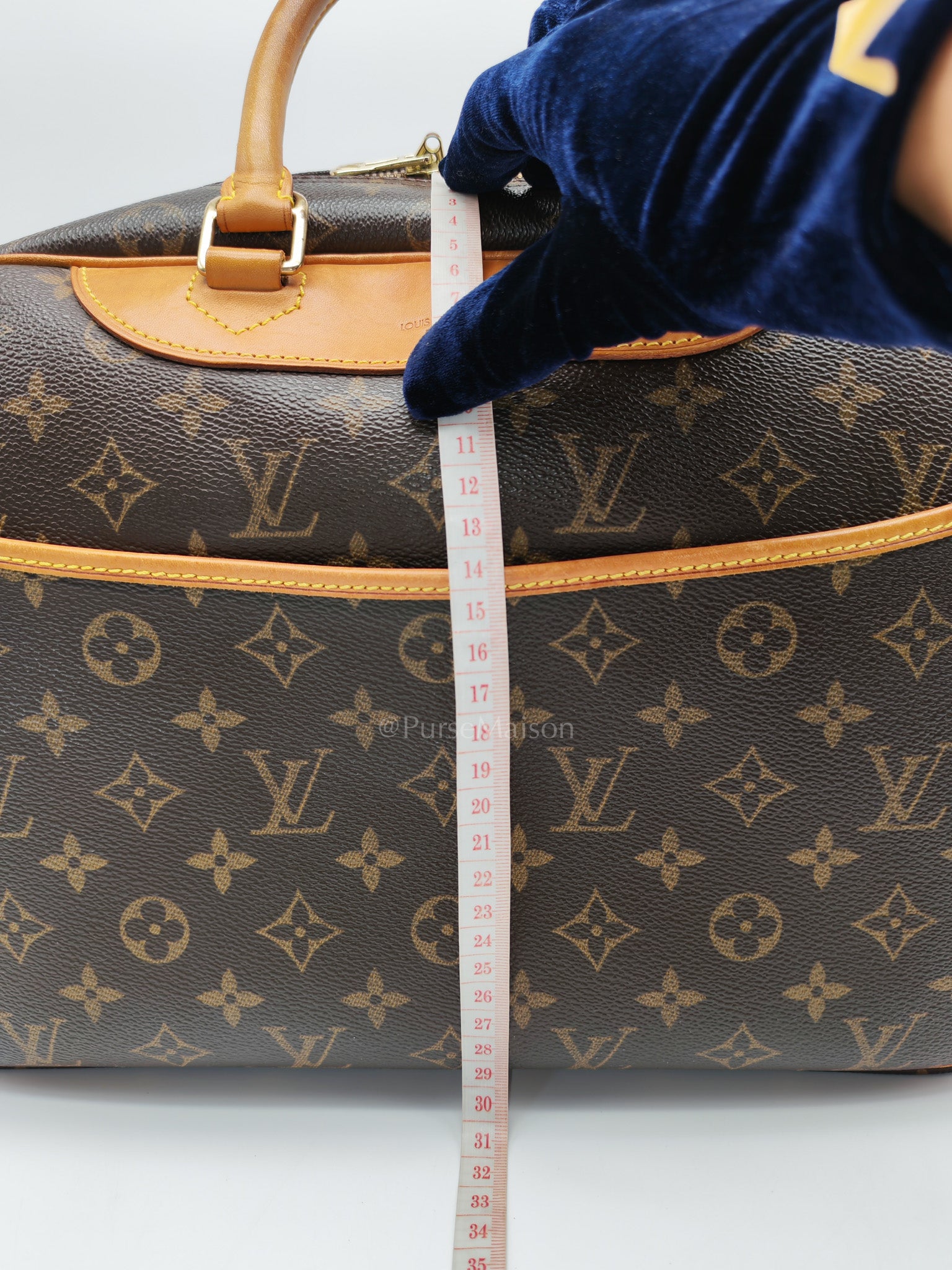 Deauville Monogram Canvas Handbag (Date Code:  MB0041)